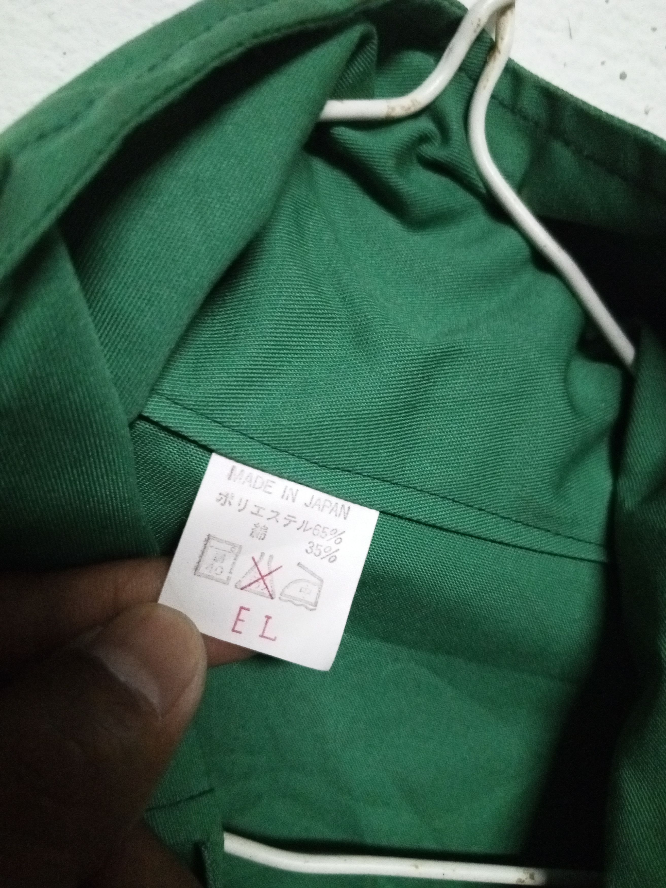 Japanese Brand 90s Mitsubishi motor overall green Size US 38 / EU 54 - 9 Thumbnail