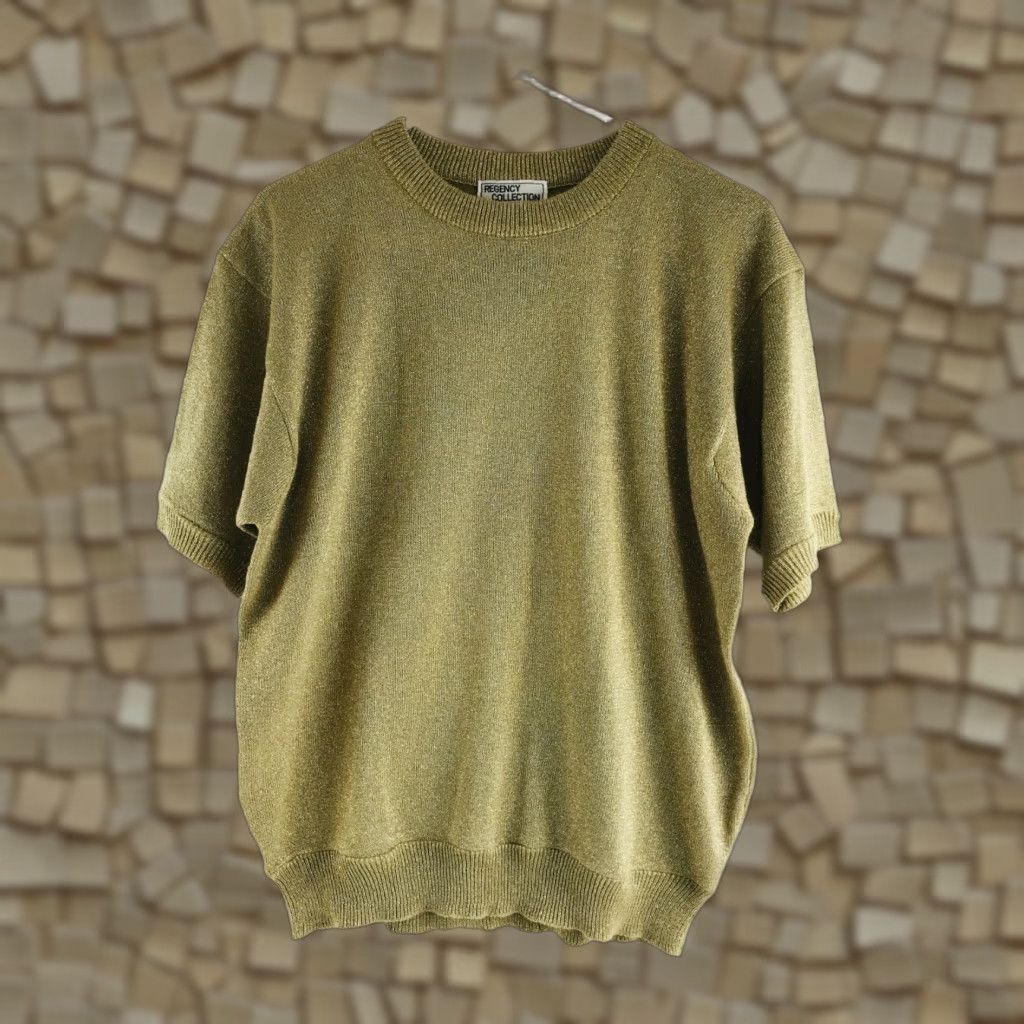Vintage Vintage Joyce Women's Gold XL Sweater User: Vintage Joyce Women's Gold XL Sweater Size XL / US 12-14 / IT 48-50 - 1 Thumbnail