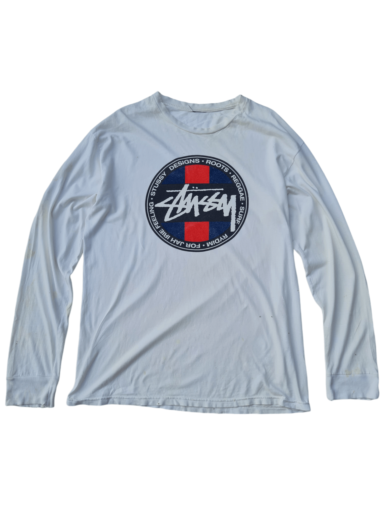 Stussy Vintage Stussy Long Sleeve Distressed Size US L / EU 52-54 / 3 - 1 Thumbnail
