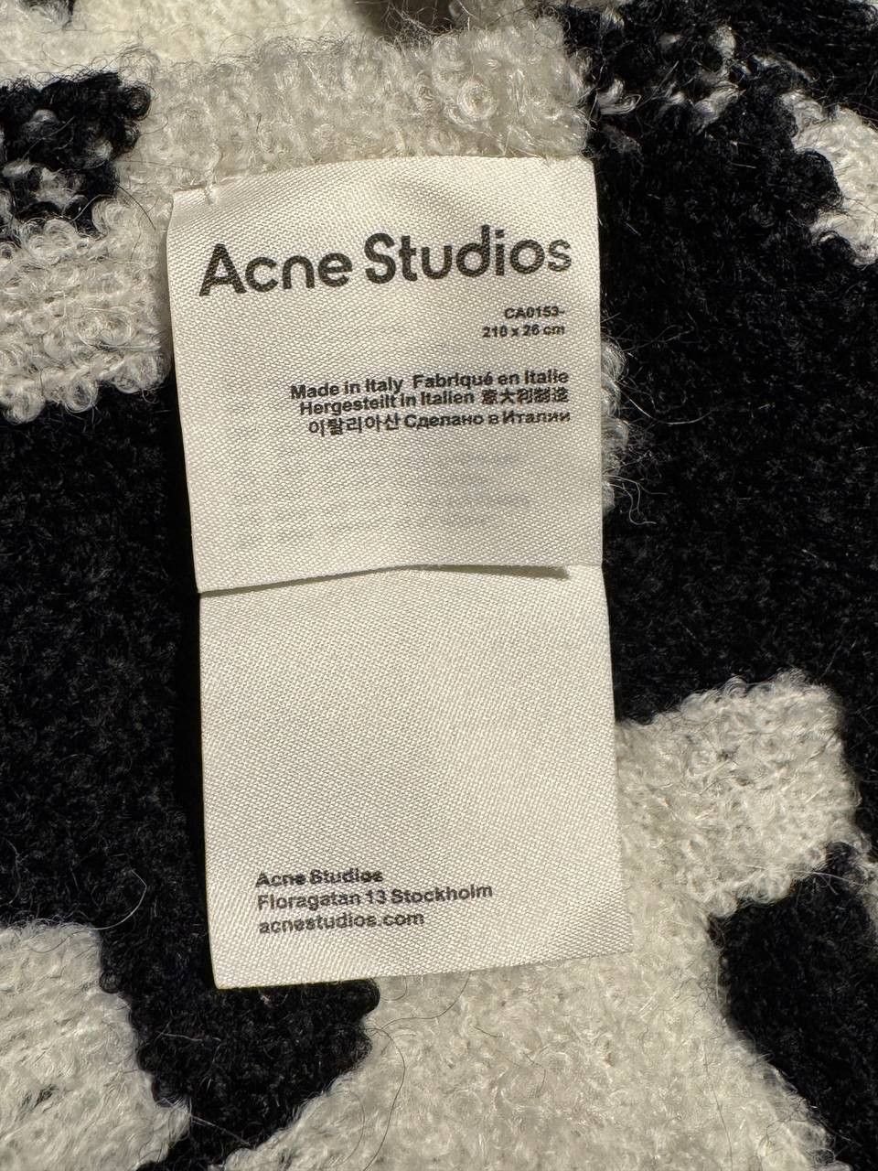 Acne Studios Acne Studios Scarf Size ONE SIZE - 6 Thumbnail