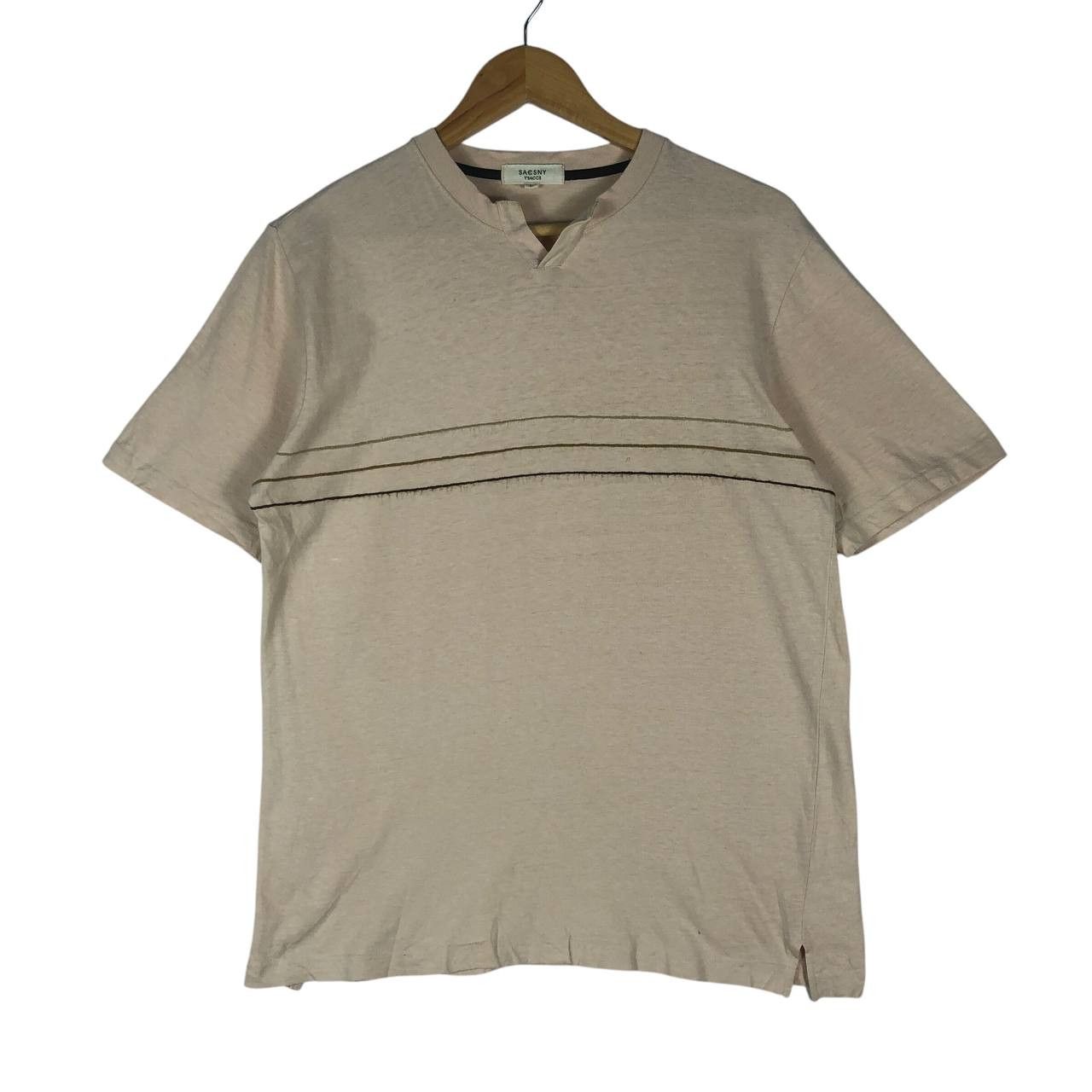 Japanese Brand Vintage Sacsny Y'Saccs men T-shirt Size US L / EU 52-54 / 3 - 1 Thumbnail