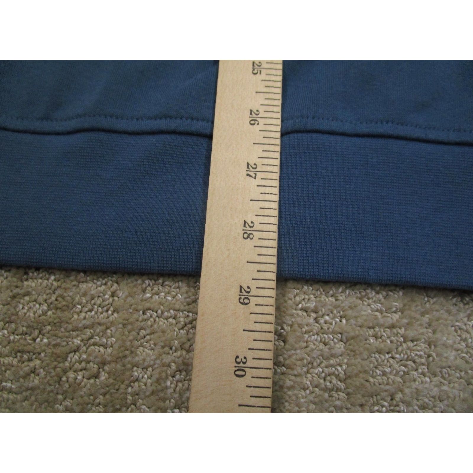 Fox Racing Fox Hoodie Men Medium Blue Graphic Print Pullover Sweatshirt Knit Logo All Seasons Hooded Pockets M Mens Size US M / EU 48-50 / 2 - 7 Thumbnail