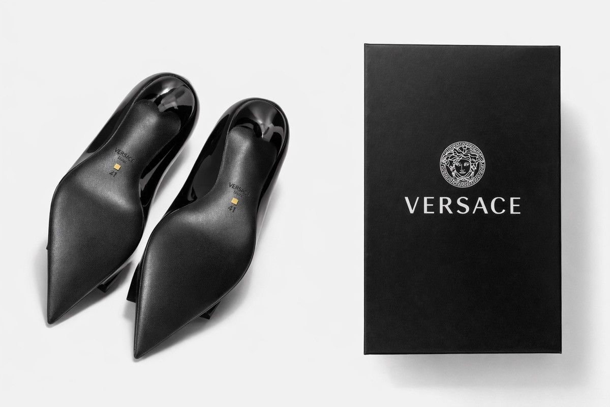 Versace Versace Patent Leather - BRAND NEW Size US 11 / IT 41 - 2 Thumbnail