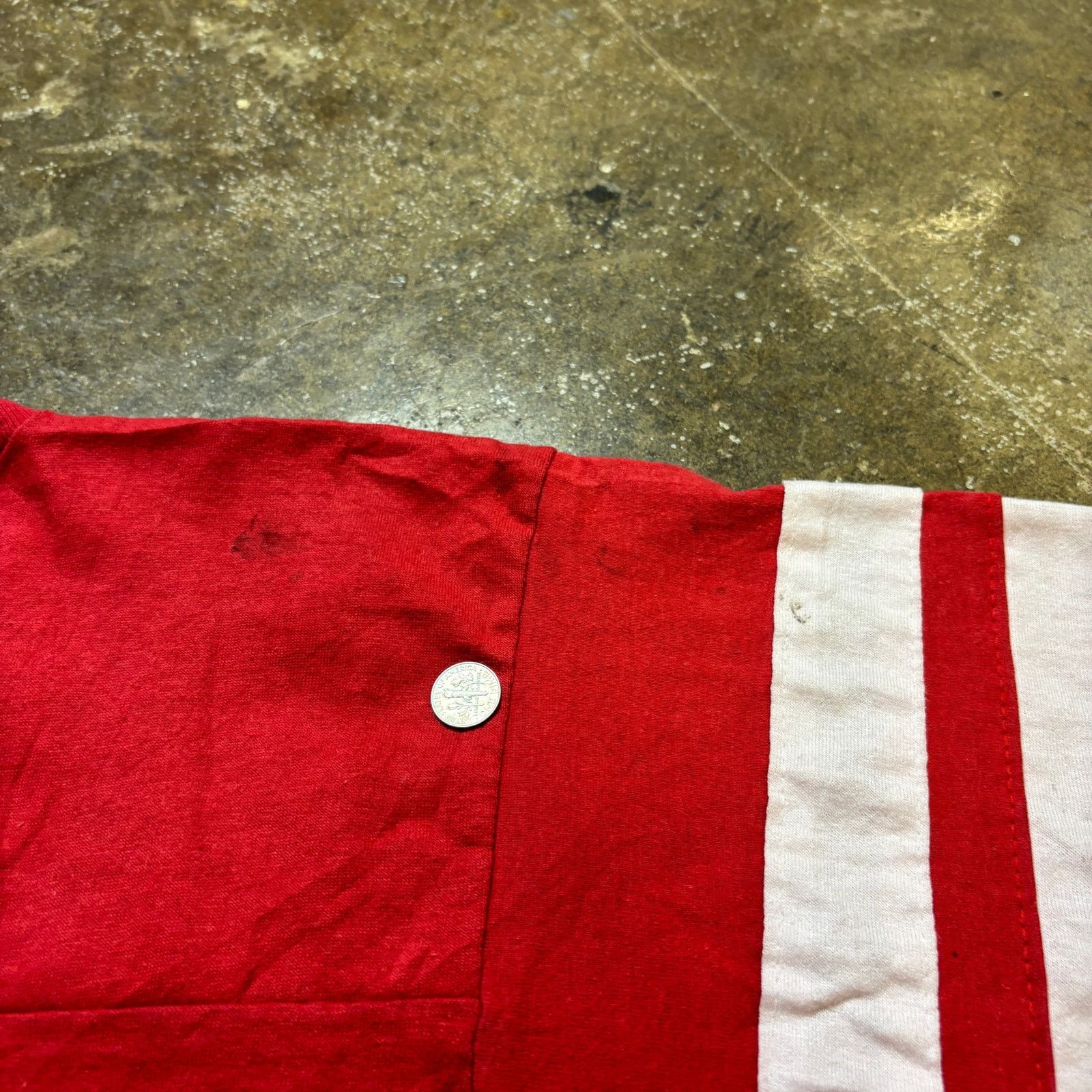 Logo 7 × Vintage Vintage 80s Wapak Redskins High School Single Stitch Shirt M Size US M / EU 48-50 / 2 - 12 Thumbnail