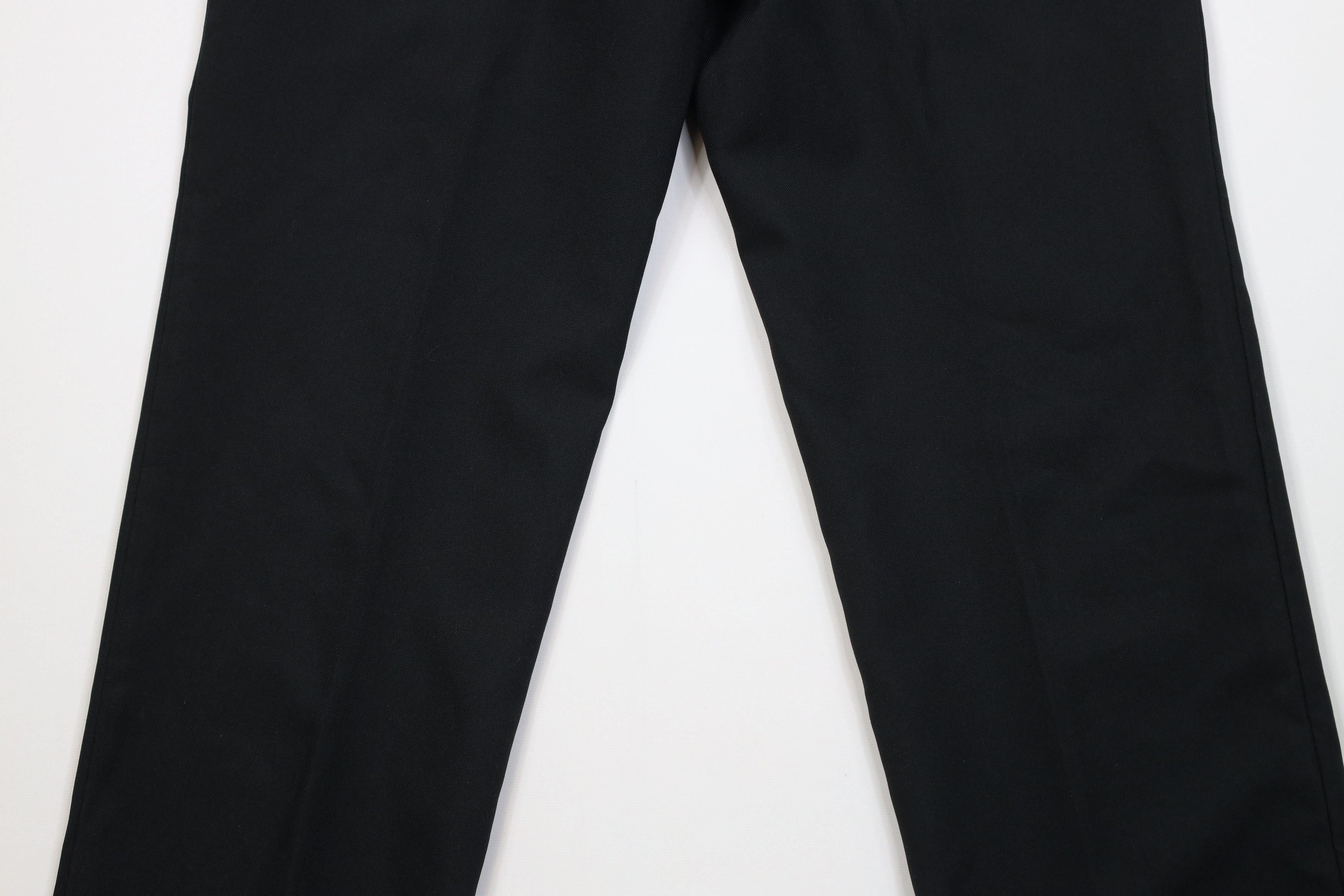 Vintage Vintage 70s Streetwear Flared Wide Leg Chino Pants Black USA Size US 32 / EU 48 - 11 Thumbnail