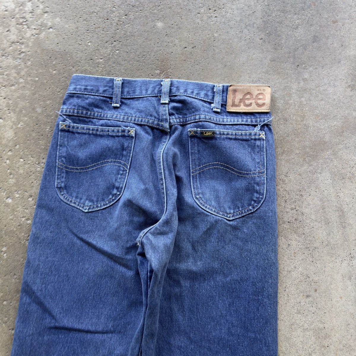 Vintage Vintage Lee Riders Faded Jeans Size US 29 - 9 Thumbnail