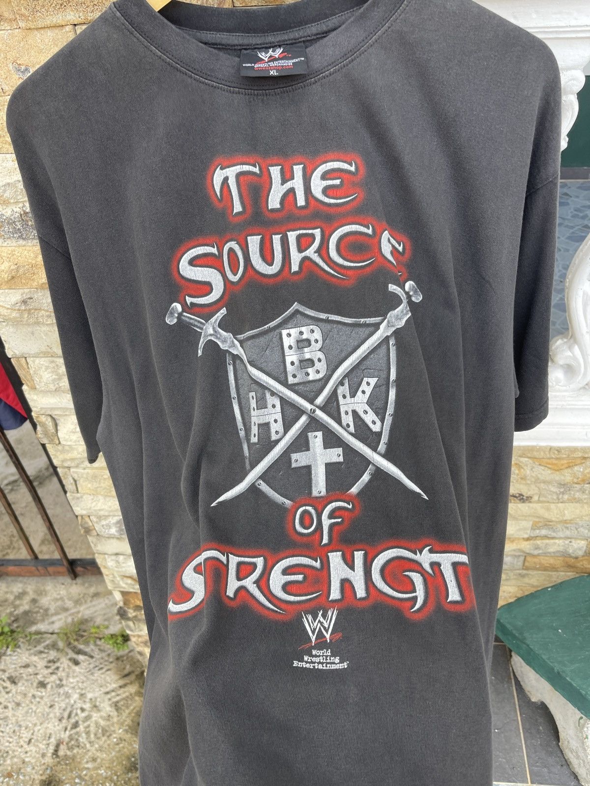 Vintage Rare🔥Vintage‼️‼️WWE Shawn Michaels Black tee Size US XL / EU 56 / 4 - 10 Thumbnail