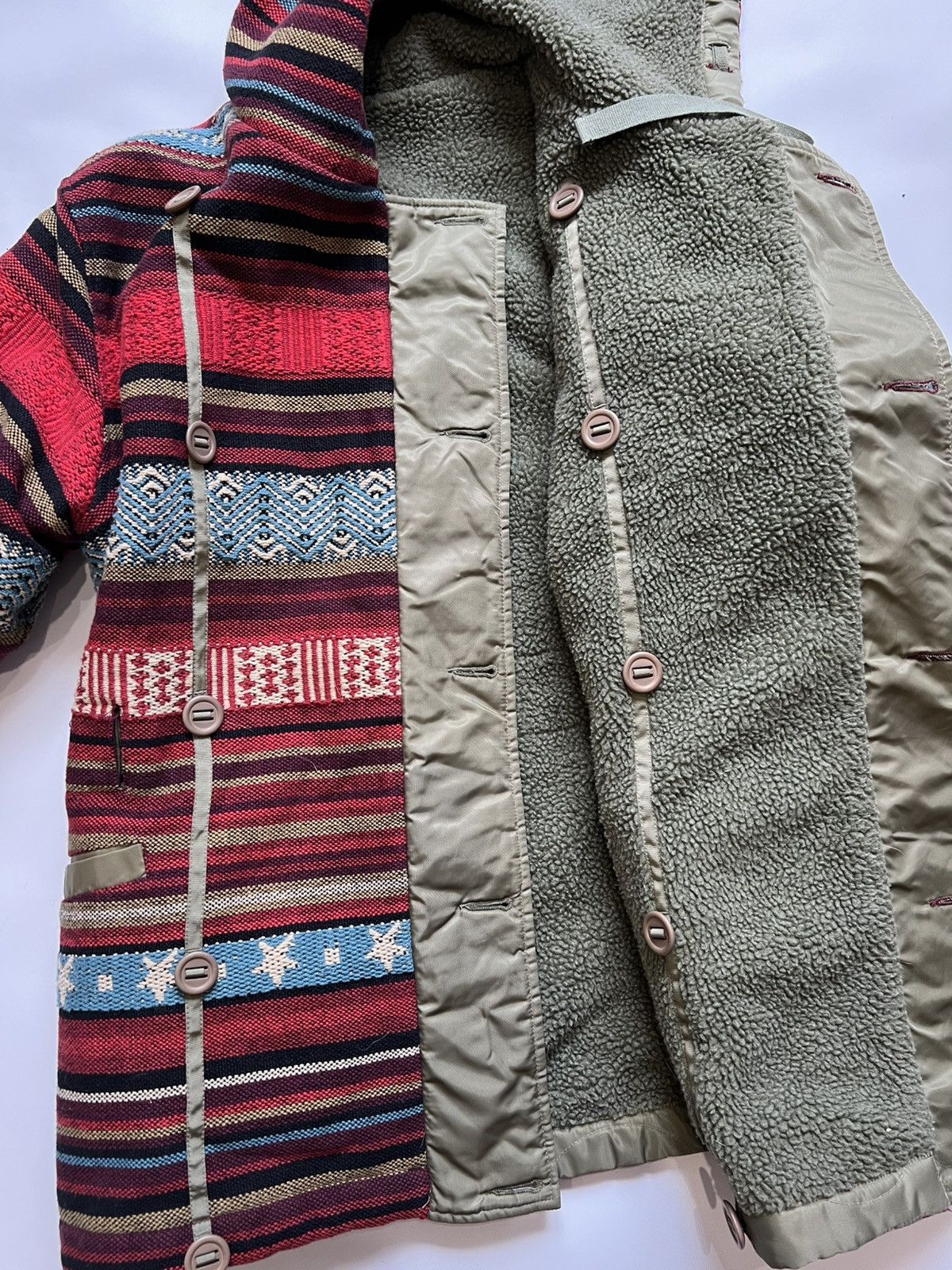 Maharishi Maharishi Hill Tribe Reversible Parka Lama Jacket Mens Size US S / EU 44-46 / 1 - 4 Thumbnail