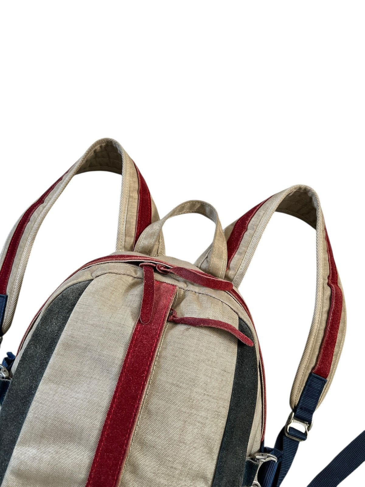 MasterPiece 1990s Masterpiece Leather Trim Backpack Center Zip Size ONE SIZE - 3 Thumbnail