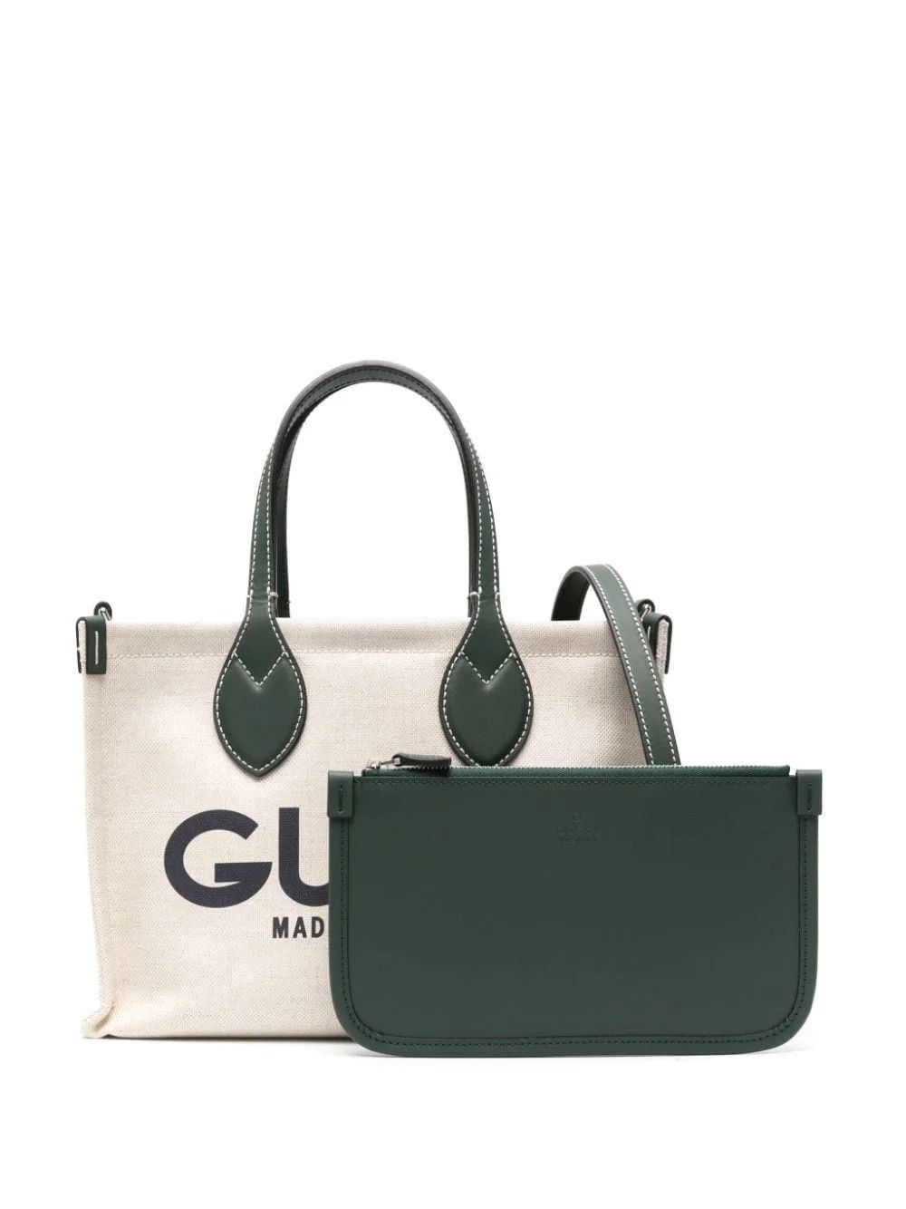 Gucci o1la5ras0526 Size: OS / Small Tote Bag With Gucci Print Size ONE SIZE - 6 Thumbnail