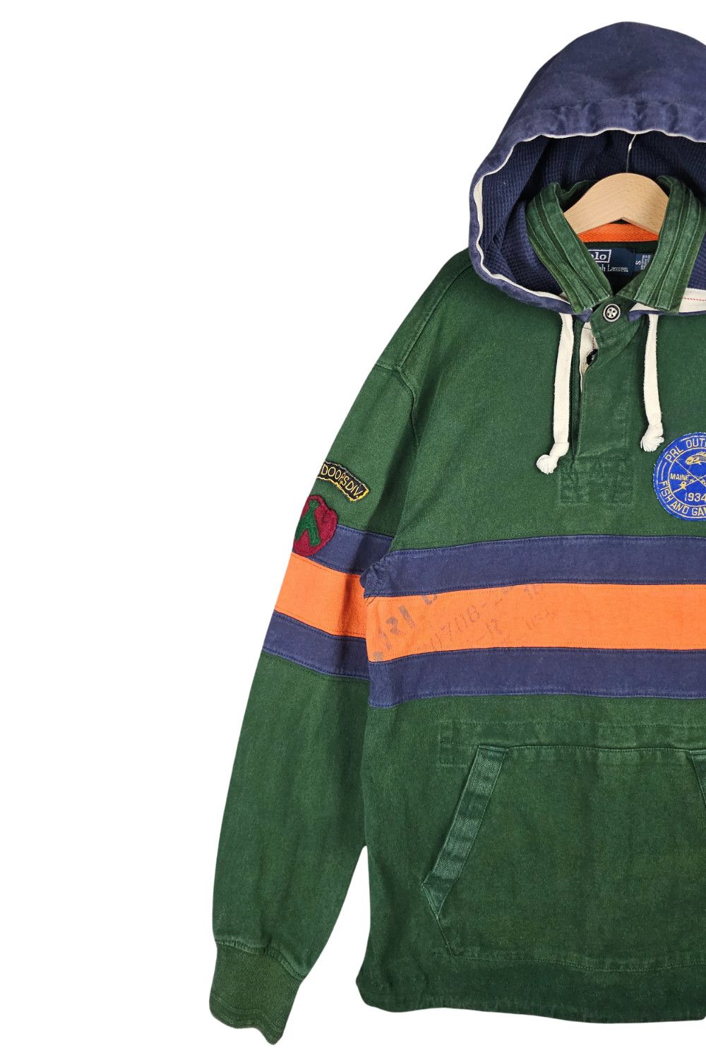 Polo Ralph Lauren PRL “PRL Outfitters / Fish & Game Club” Hooded Rugby - 08AW Size US S / EU 44-46 / 1 - 13 Thumbnail