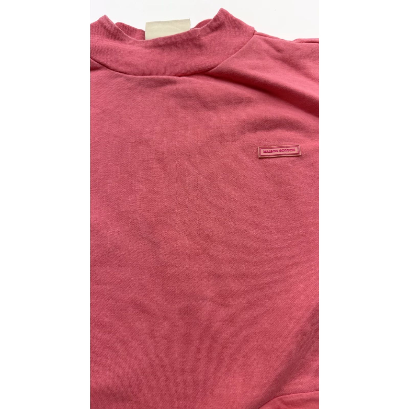 Scotch & Soda Scotch & Soda Womens Pink Crewneck Pullover Hoodie Sweatshirt Knit - Medium - Regular - Pocket - MAISON SCOTCH - Logo - Long Sleeve - Knit Cotton Size M / US 6-8 / IT 42-44 - 5 Thumbnail