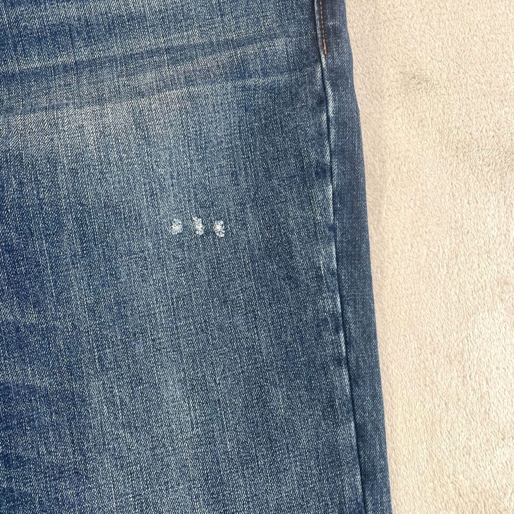 J.Crew J.CREW 770 Jeans Men 36x31 Indigo Shadow Japanese Rigid Denim NWT Jeans Size US 36 / EU 52 - 5 Thumbnail