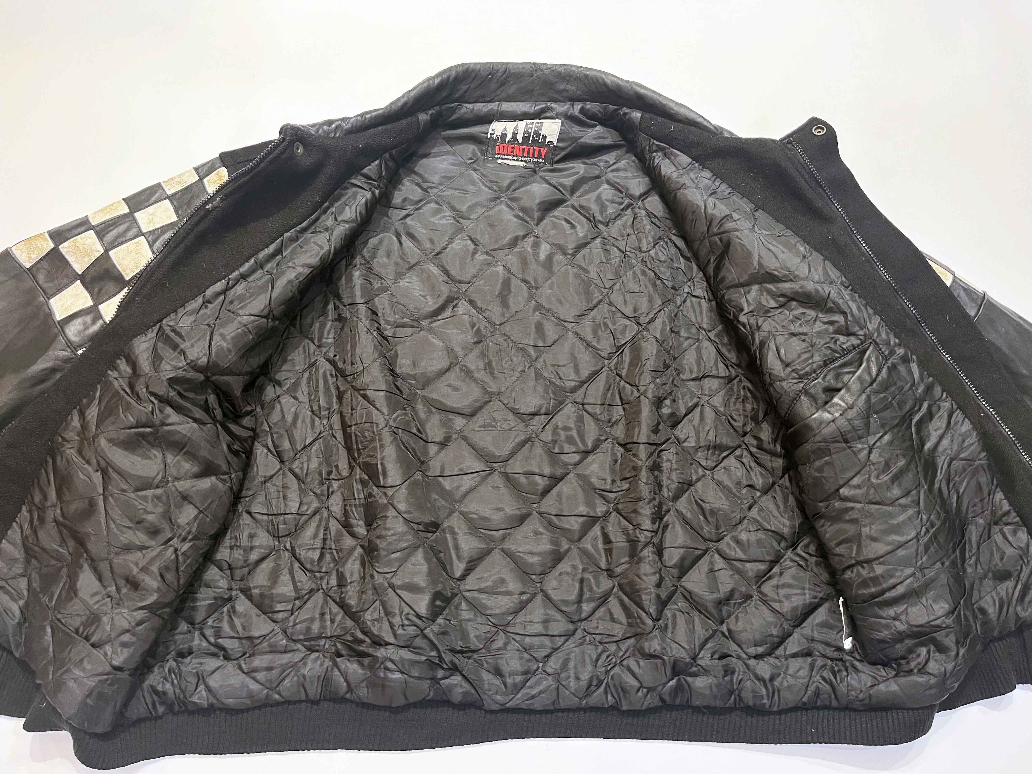 Vintage Vintage Identiy Mac Tools Racing Leather Bomber Jacket Size US L / EU 52-54 / 3 - 10 Thumbnail