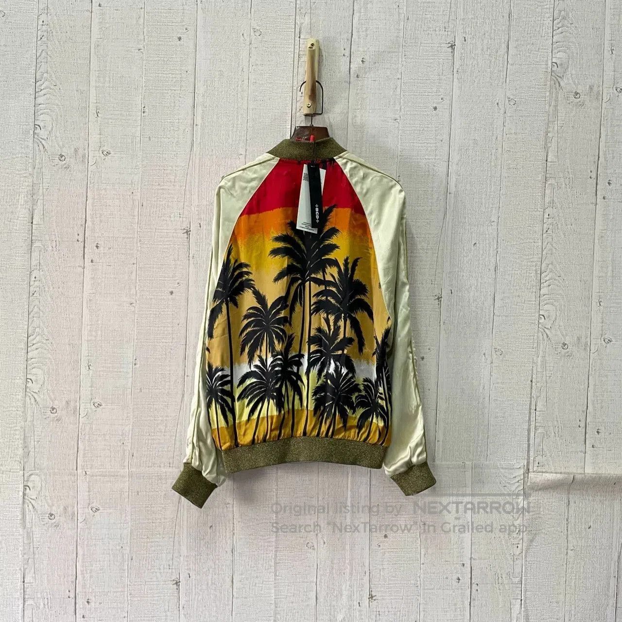 Saint Laurent Paris saint laurent palm tree baseball jacket. Size US M / EU 48-50 / 2 - 2 Thumbnail