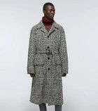 Dolce & Gabbana o1y0125 Belt Coat in White/Black Size US S / EU 44-46 / 1 - 3 Thumbnail