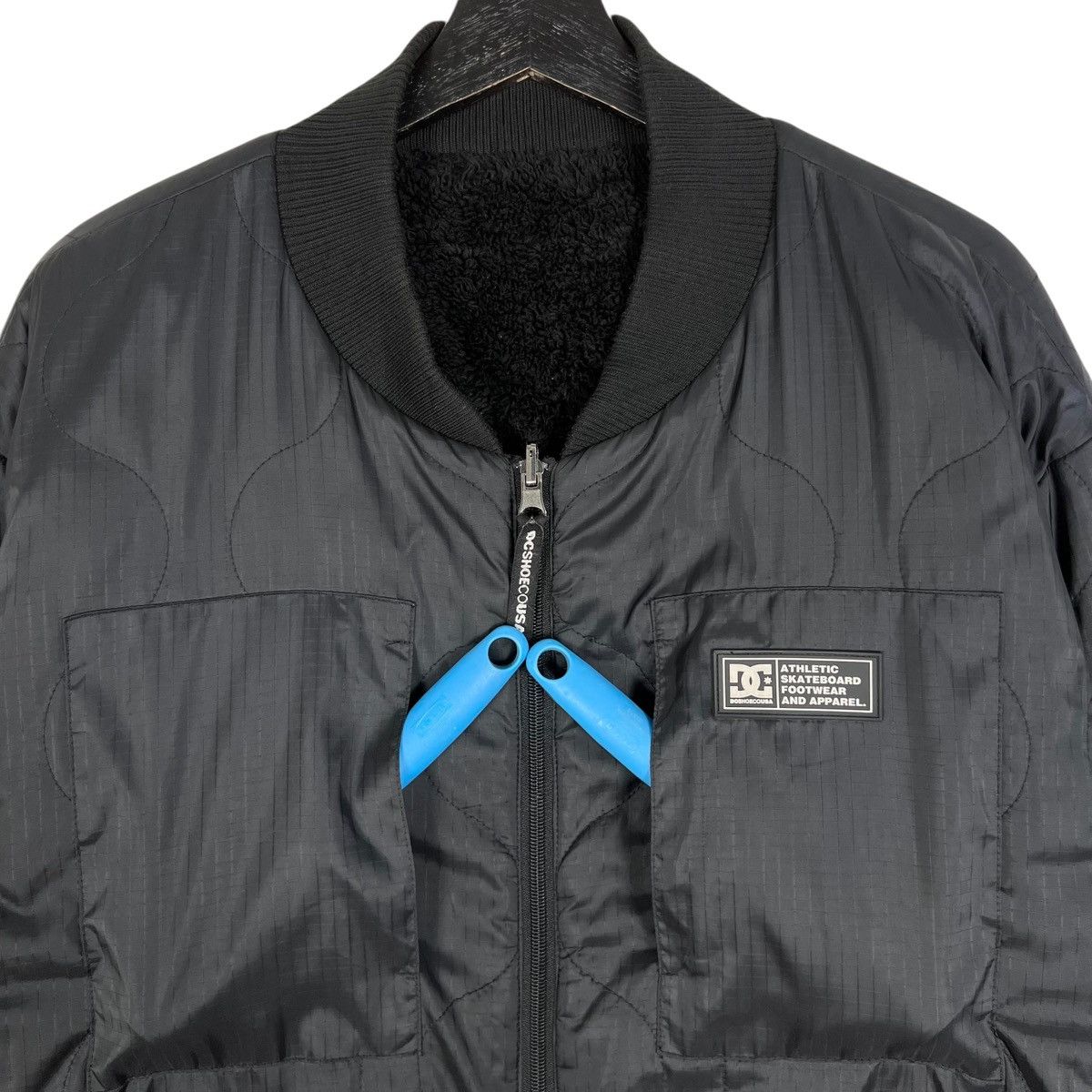 DC DC Shoes Reversible Fleece Jacket Size US L / EU 52-54 / 3 - 3 Thumbnail