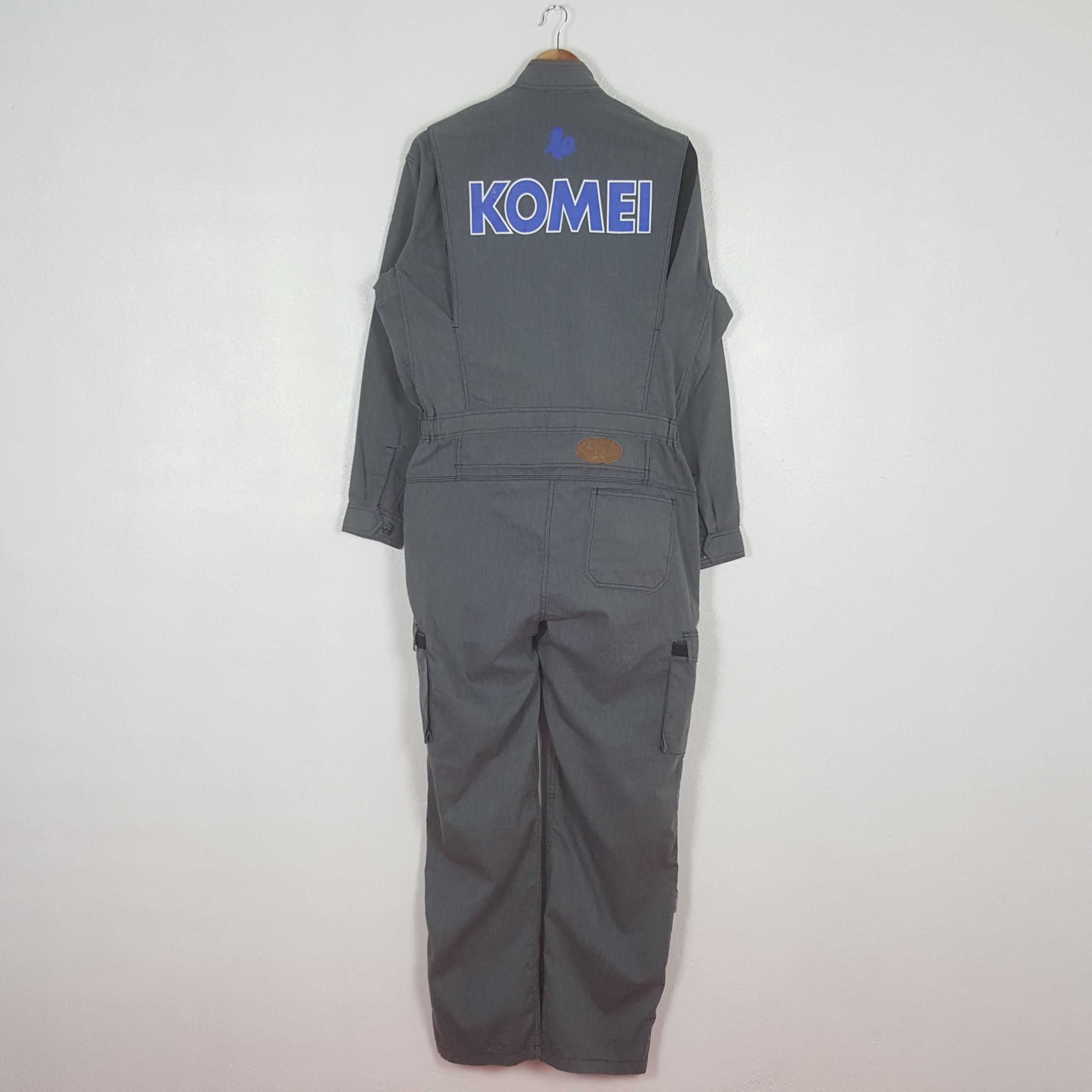 Japanese Brand Vintage Komei Japanese Coverall Jacket C310N11 Size US L / EU 52-54 / 3 - 1 Thumbnail