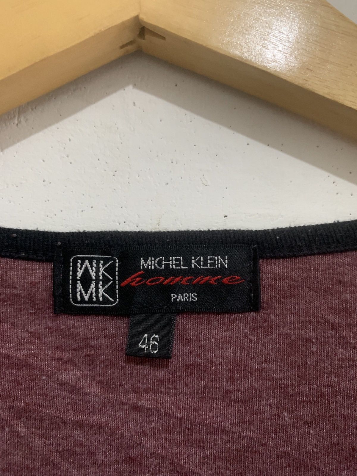 Michel Klein Vintage MK Bothside longsleve Size US S / EU 44-46 / 1 - 8 Thumbnail