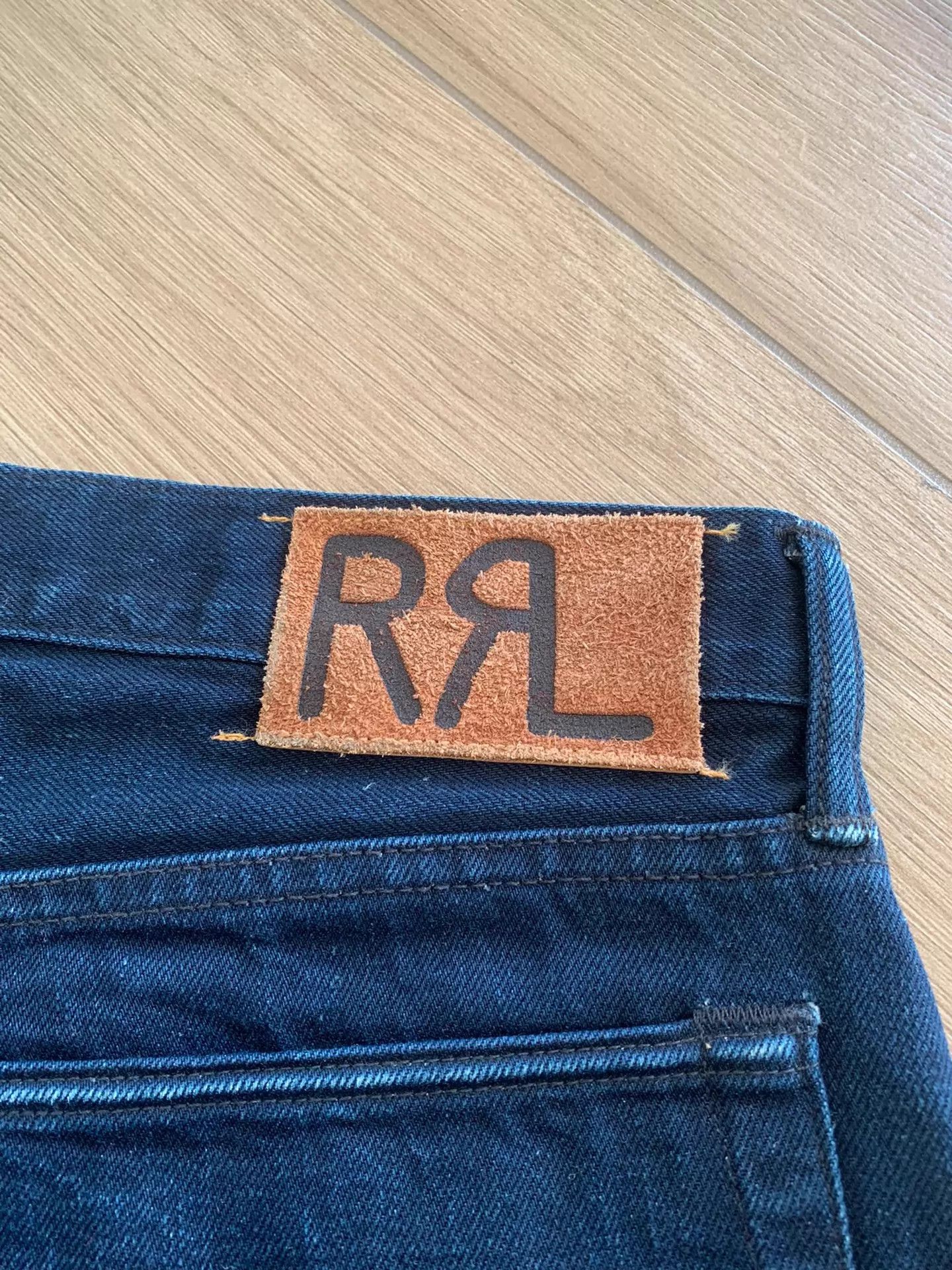 RRL Ralph Lauren RRL Vintage Indigo Slim Narrow Selvedge USA Jeans Size US 34 / EU 50 - 3 Thumbnail