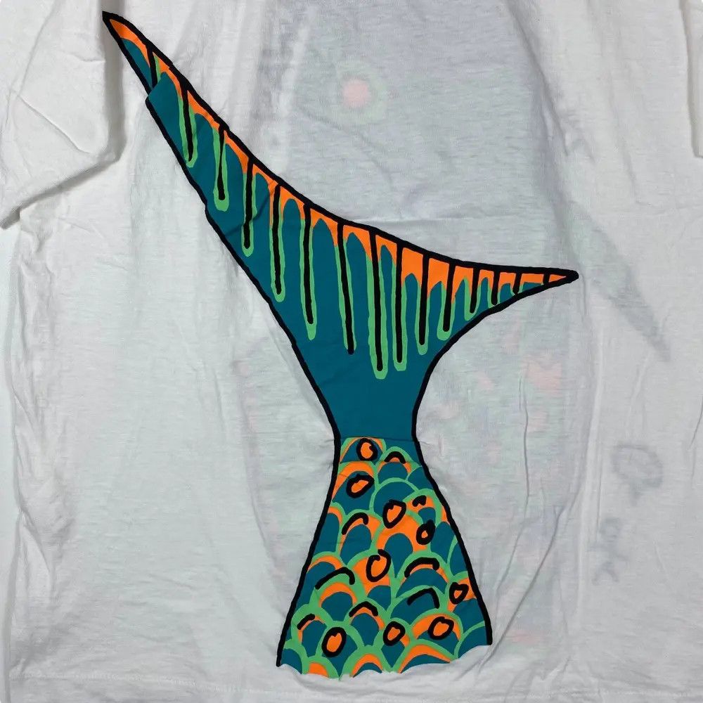 Vintage Vintage 90's ART OF TRAVEL The One That Got Away Graphic Tee Size US M / EU 48-50 / 2 - 4 Thumbnail