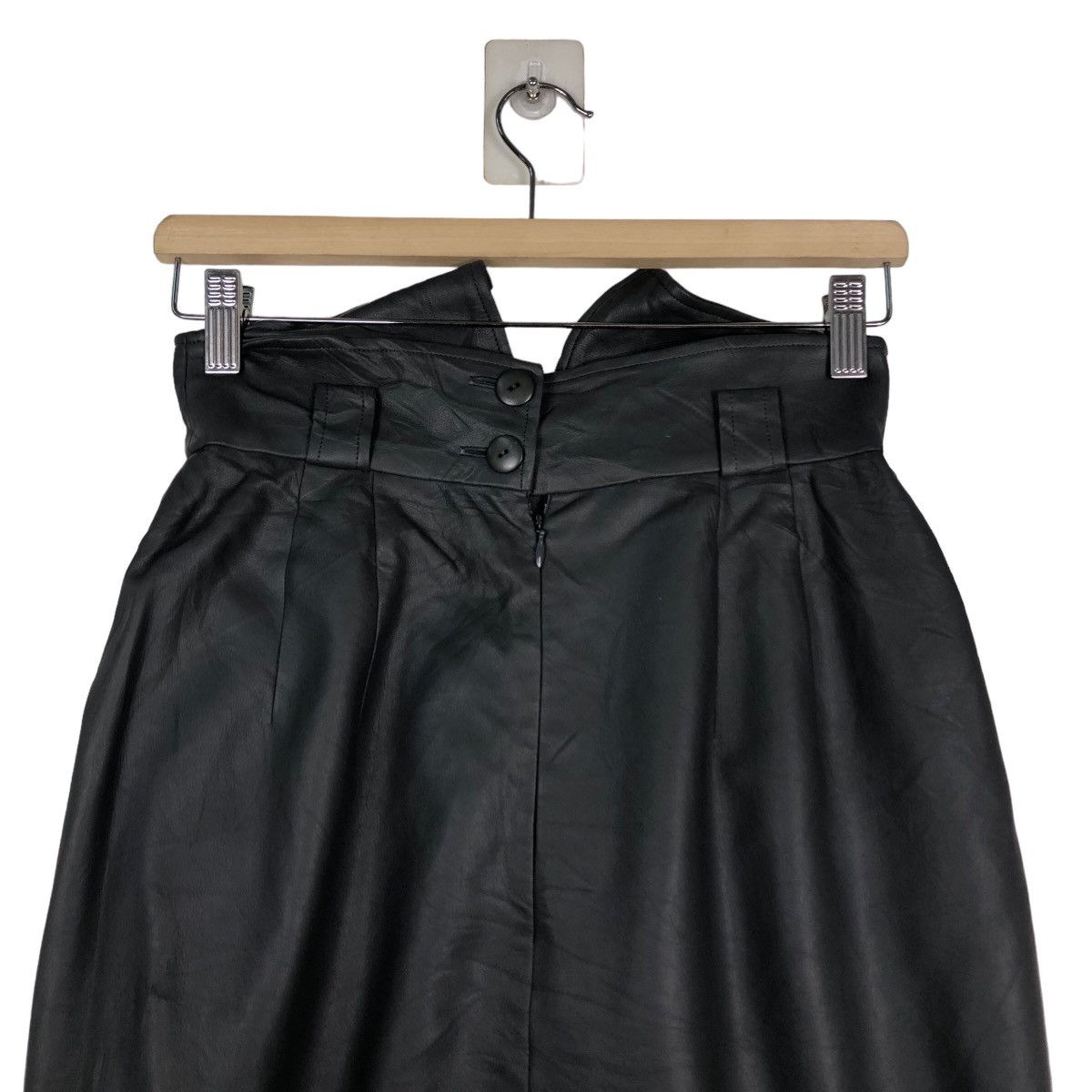 Christian Dior Monsieur 🔥Soft Leather Skirt Christian Dior Pret-A-Porter Size 26" / US 2 / IT 38 - 9 Thumbnail