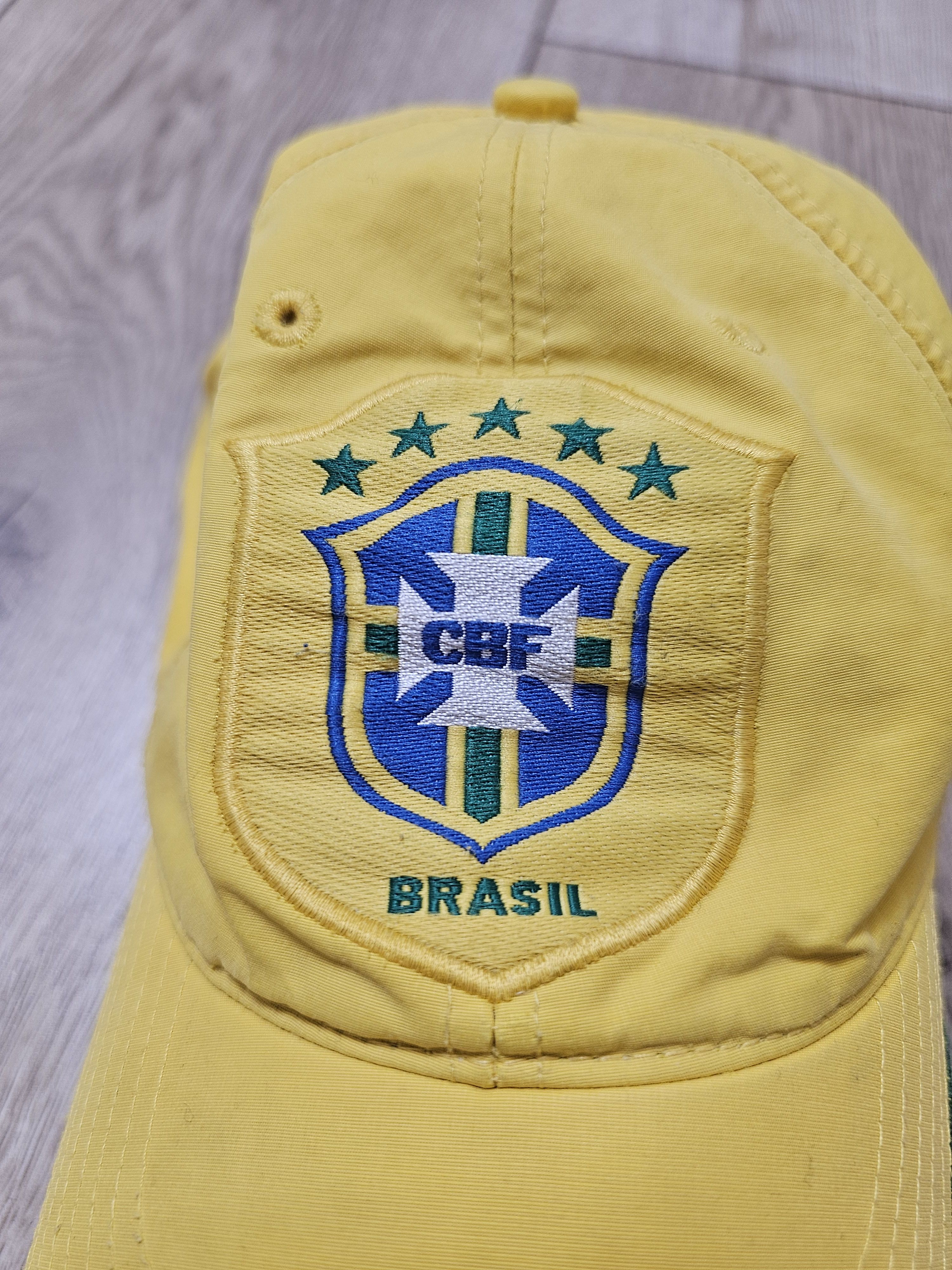 Vintage BRAZIL 2006 2007 VINTAGE CAP FOOTBALL HAT SOCCER CAP Size ONE SIZE - 4 Thumbnail