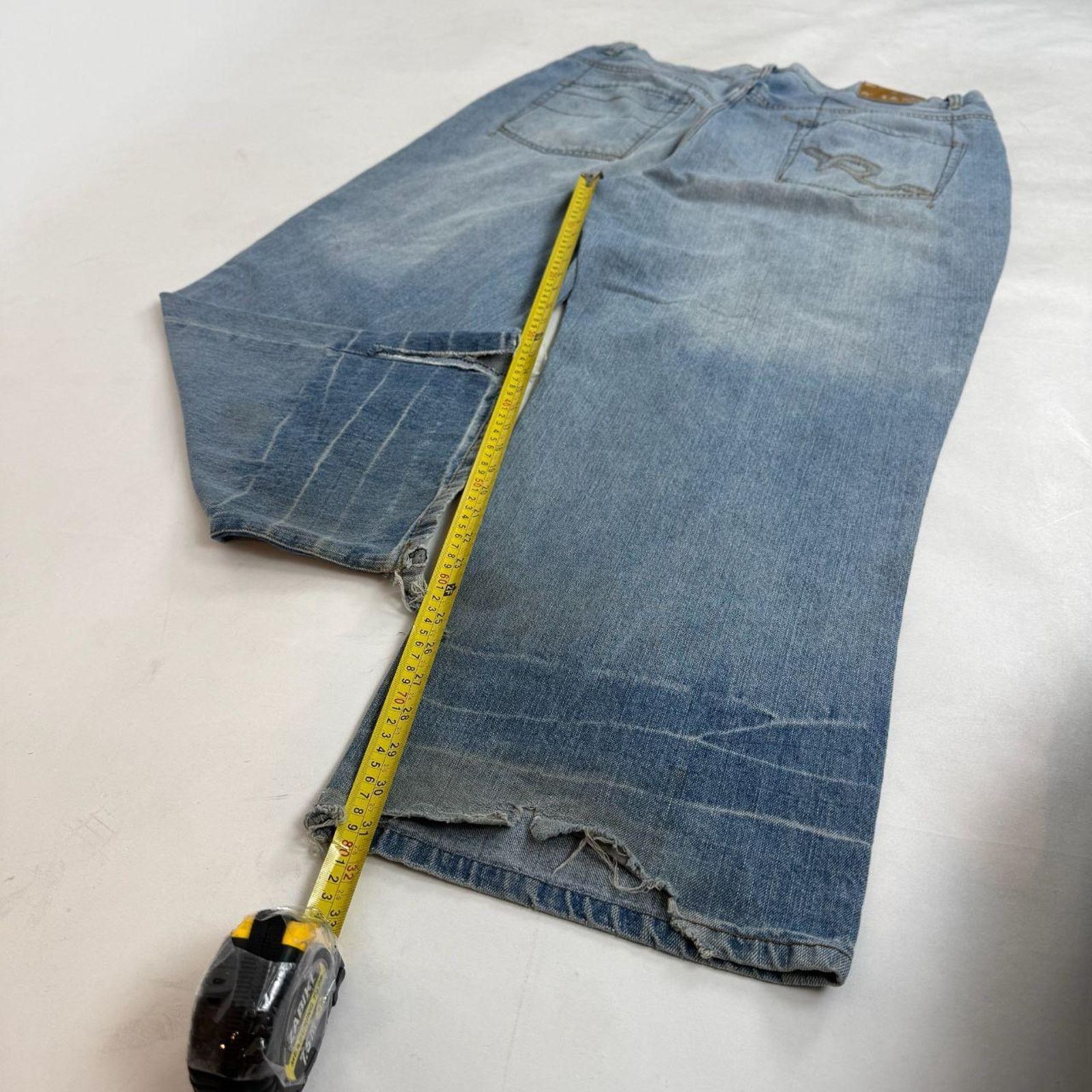 JNCO × Rocawear × Vintage Vintage y2k rocawear archive baggy wide leg skater jeans Size US 38 / EU 54 - 3 Thumbnail