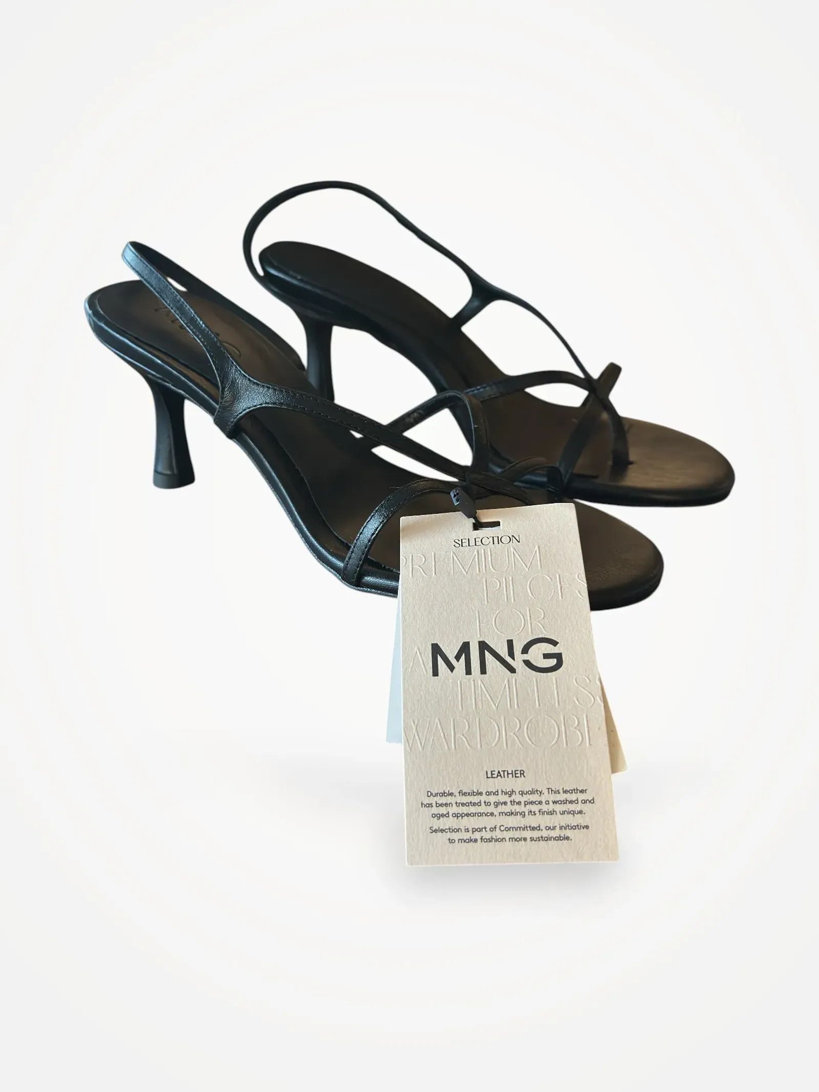 Mango Mango Sandalia 622 alfin Heels Size US 7 / IT 37 - 1 Thumbnail