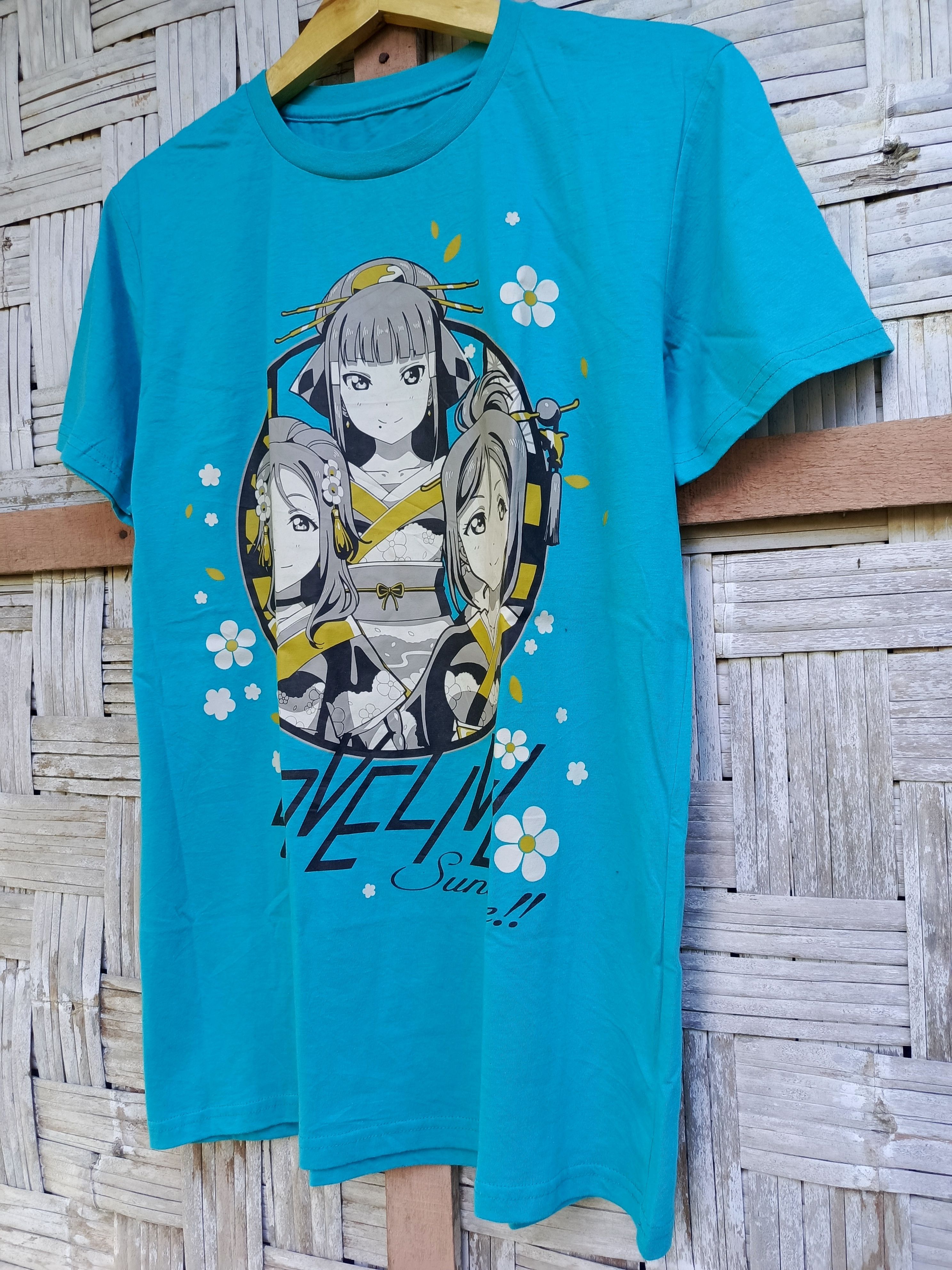Anime Love Live Sunshine!! Anime Graphic Tee Banpresto — NVMBER17 Size US M / EU 48-50 / 2 - 4 Thumbnail