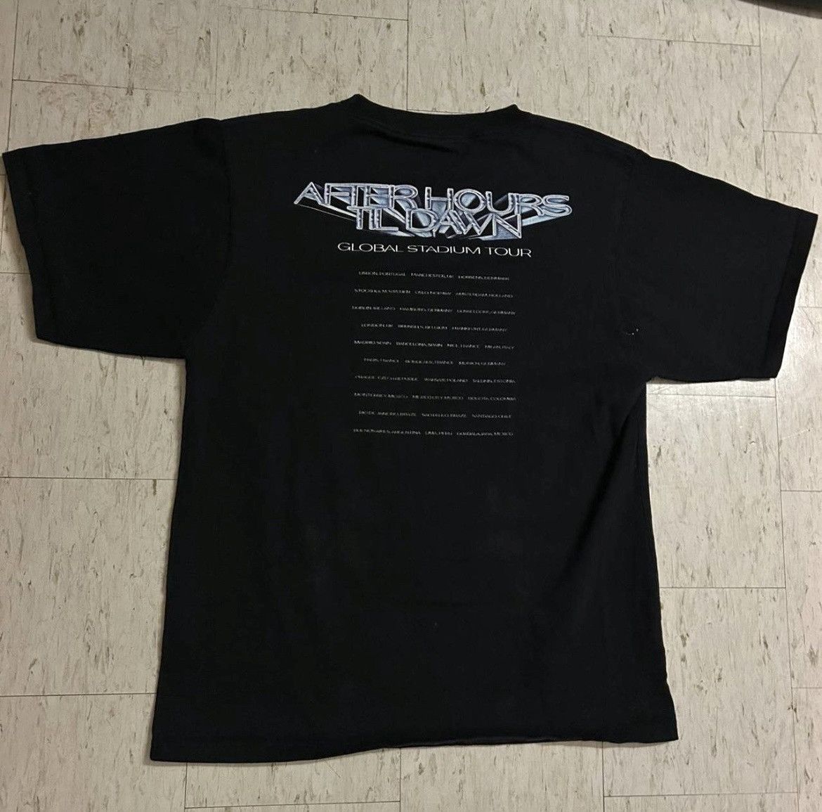 The Weeknd The Weeknd ‘23 After Hours Till Dawn Global Stadium Tour Tee Size US L / EU 52-54 / 3 - 5 Thumbnail