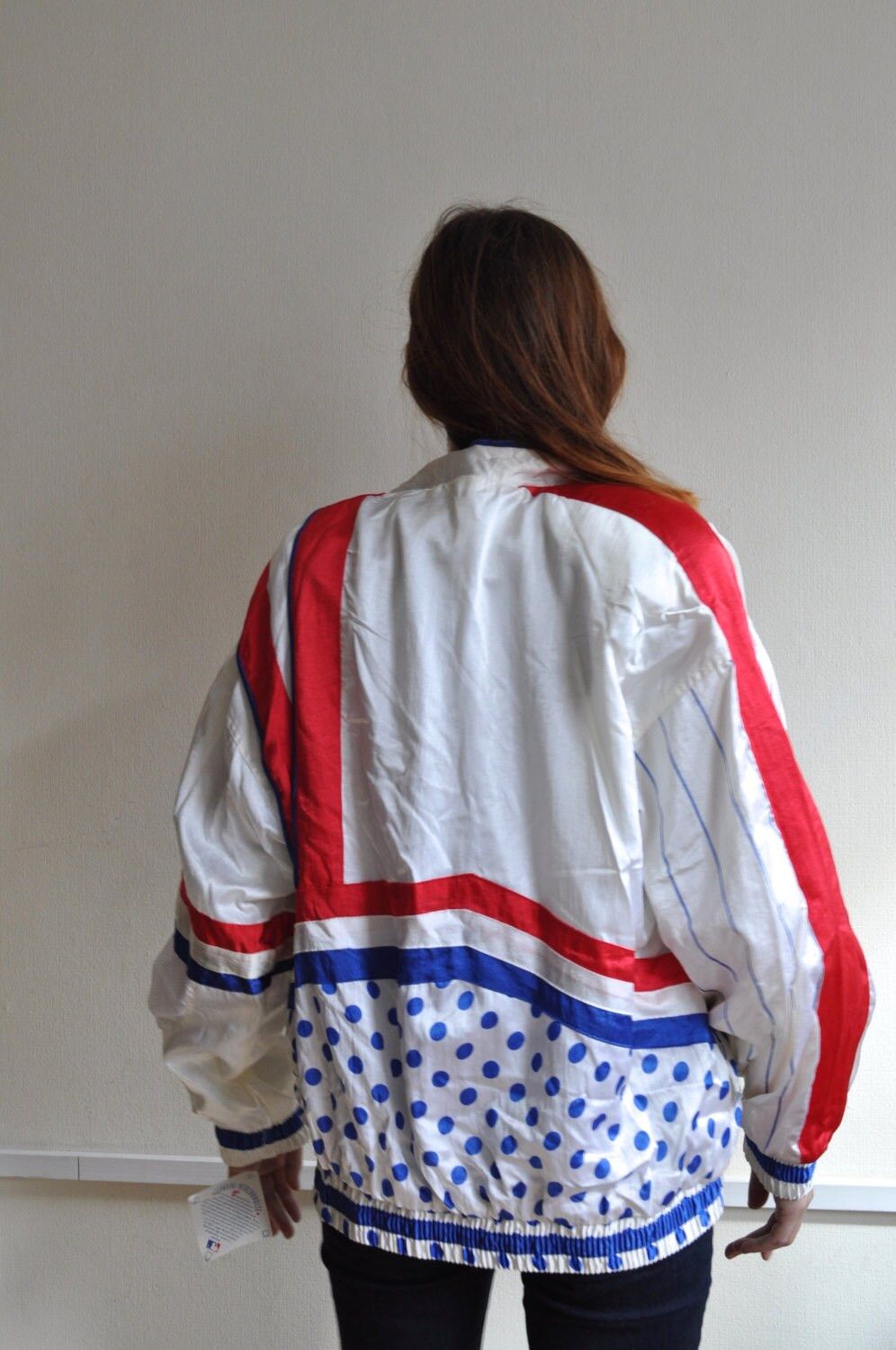 MLB Deadstock Chicago Cubs Vintage Women's XL Nylon Shell Jacket Size XL / US 12-14 / IT 48-50 - 5 Thumbnail