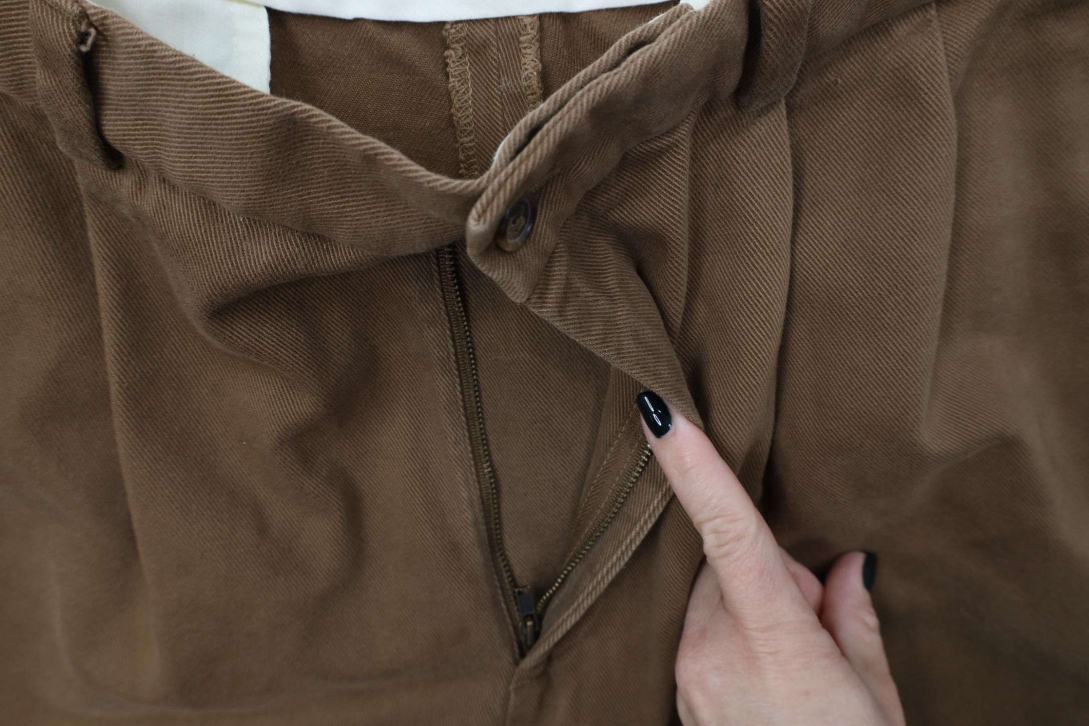 Brooks Brothers Vintage Brooks Brothers Heavyweight Whipcord Wide Leg Pants Size US 38 / EU 54 - 5 Thumbnail