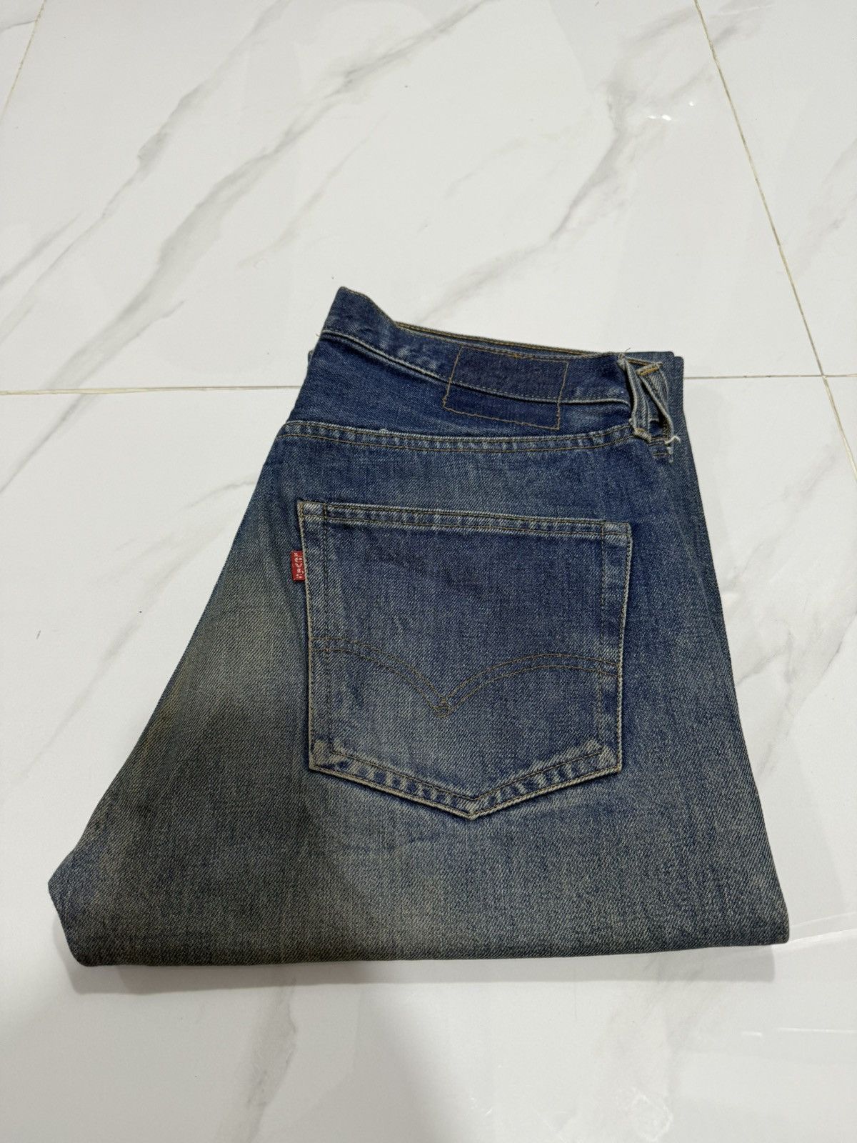 Levi's Vintage 80s Levis 501 Redline Size US 32 / EU 48 - 18 Thumbnail