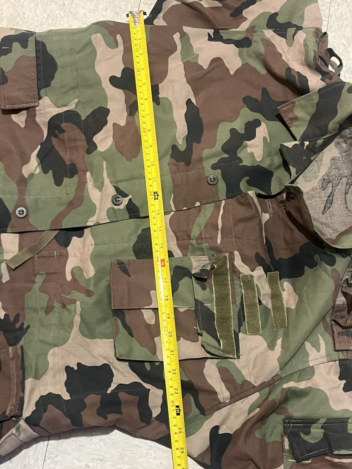 Vintage Slovakian Military Jacket Size US XL / EU 56 / 4 - 3 Thumbnail