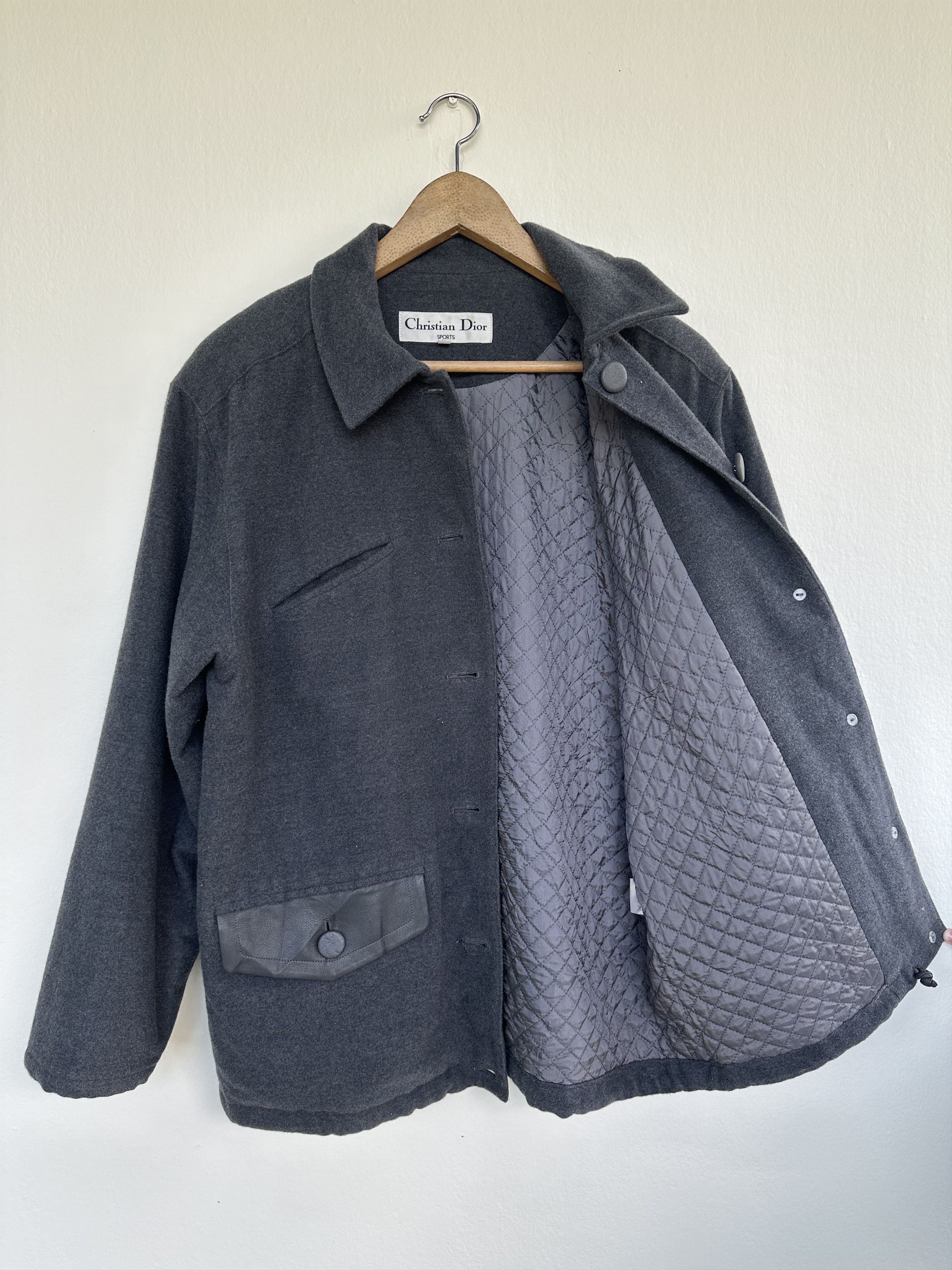 Christian Dior Monsieur Vintage 80s Christian Dior Monsieur Sport Jacket Size US L / EU 52-54 / 3 - 3 Thumbnail