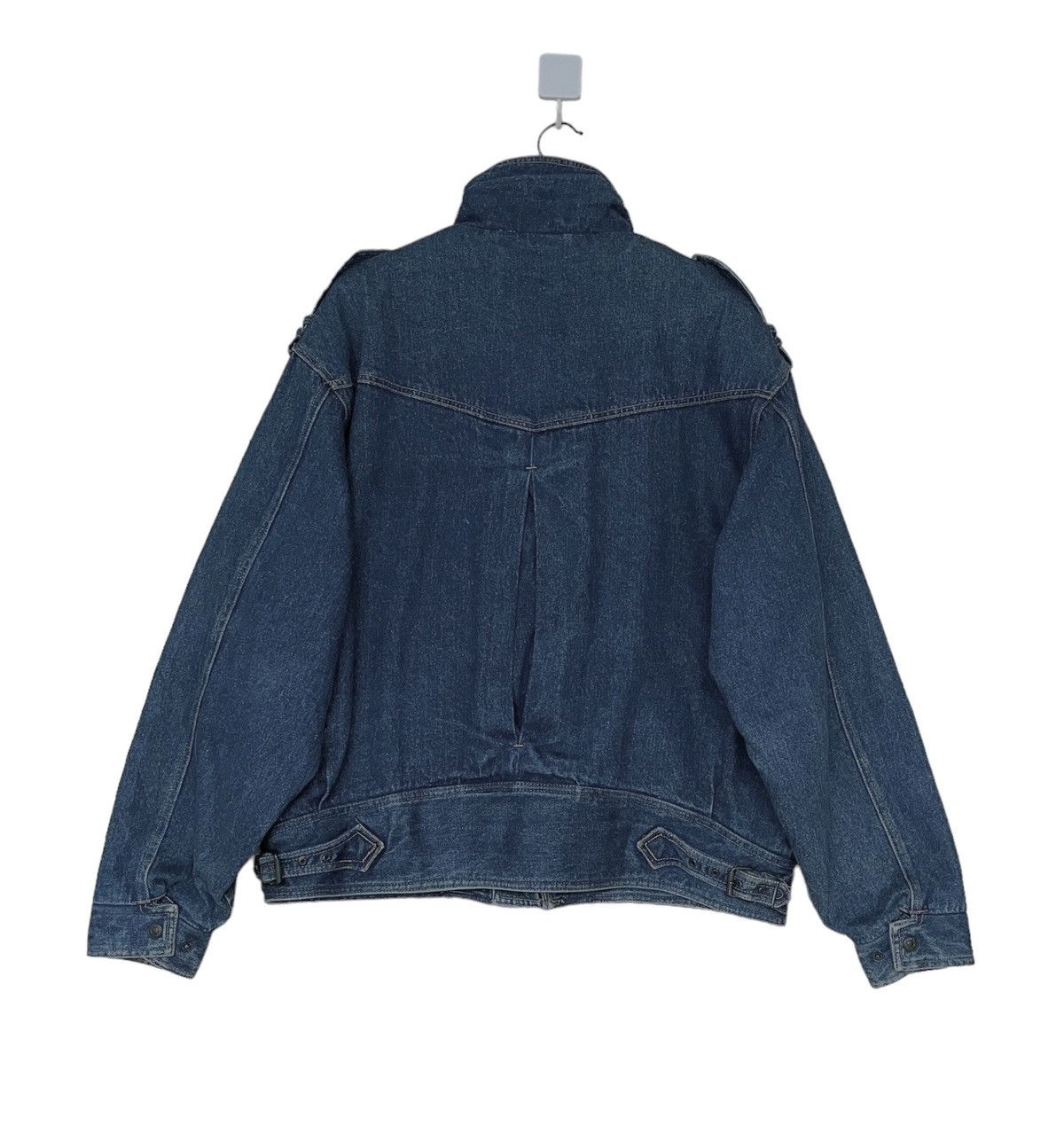 Levi's Vintage Brand Levi’s Fur Denim Jacket 1990s Size US XL / EU 56 / 4 - 2 Thumbnail