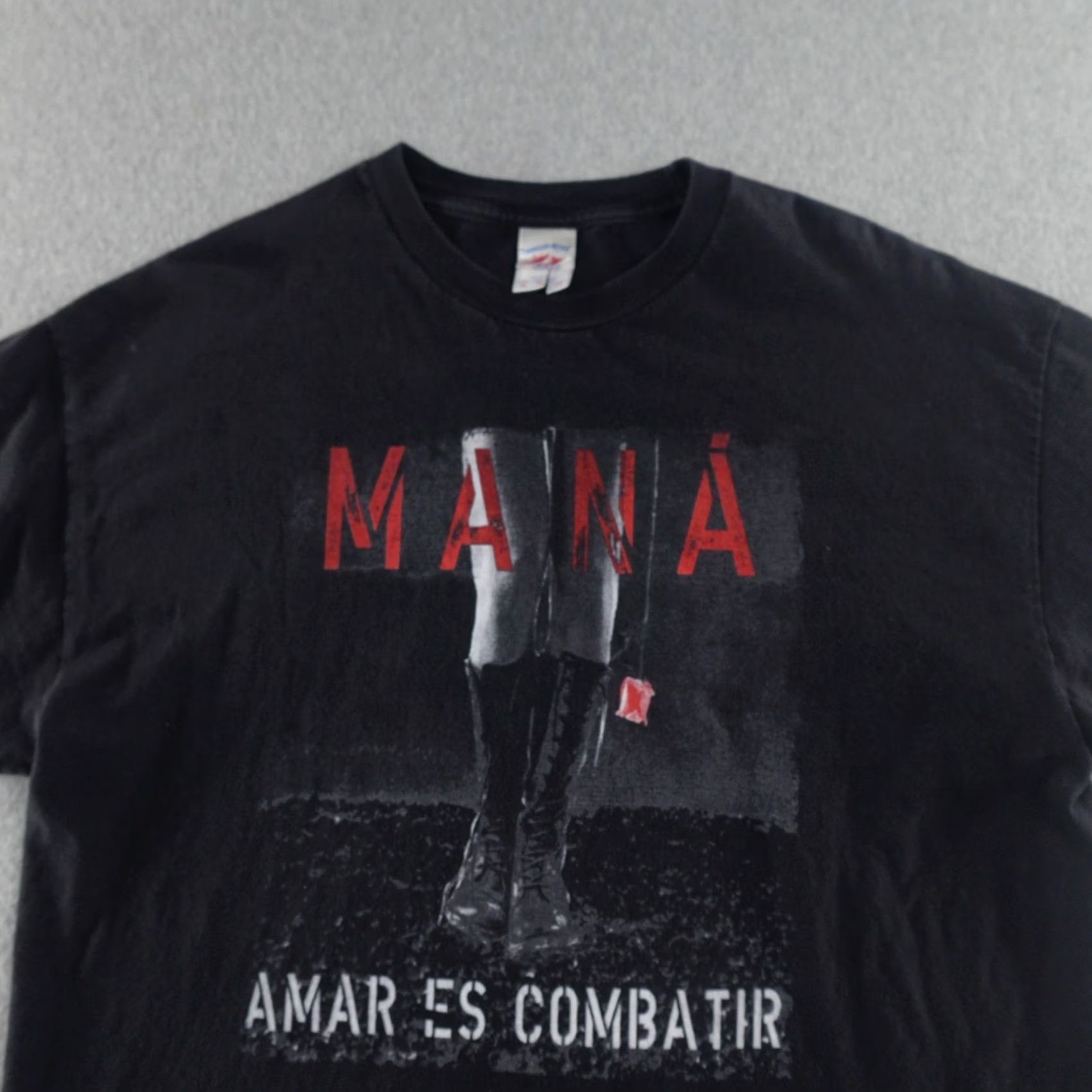 Vintage VINTAGE Mana TShirt Mens XL Black Band Rock 20s Concert 90s Mens XL Black T-Shirt Size US XL / EU 56 / 4 - 7 Thumbnail