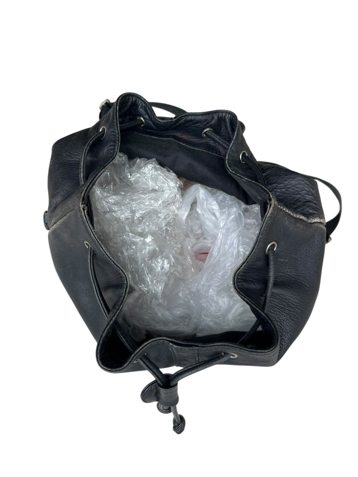 Leather Spiaggia Japan Faded Patina Leather Backpack Rucksack Bag Size ONE SIZE - 19 Thumbnail