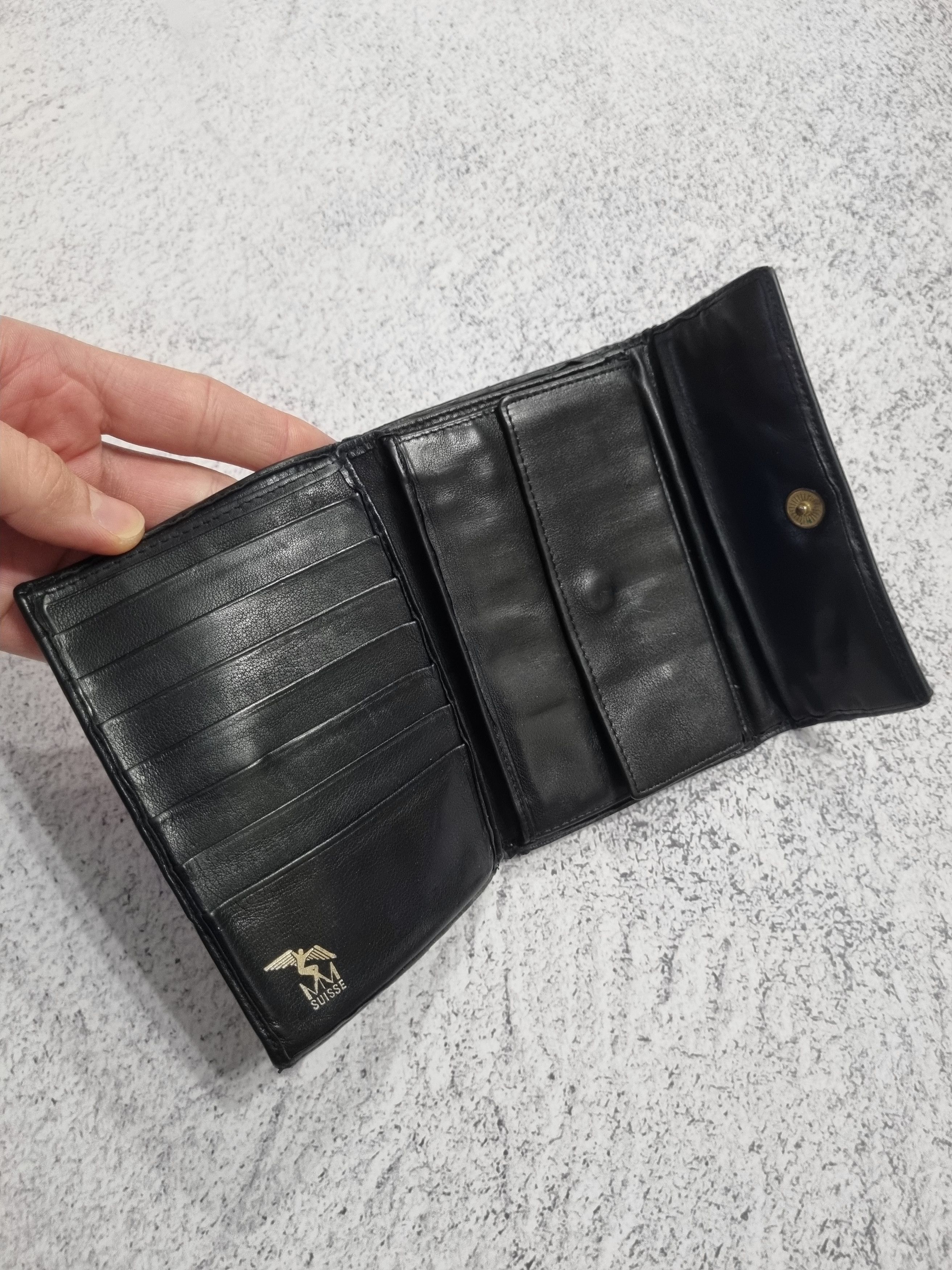 Maison Mollerus Vintage Maison Mollerus MM Monogram Wallet Size ONE SIZE - 5 Thumbnail