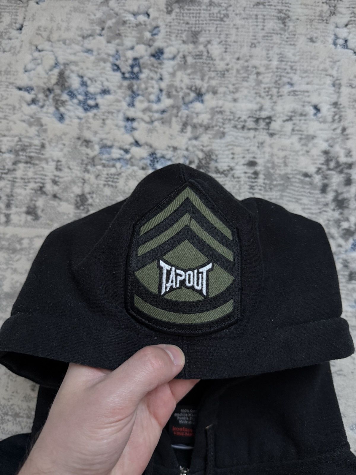 Tapout Tapout Vintage Y2K Zip Up Hoodie Size US XL / EU 56 / 4 - 3 Thumbnail