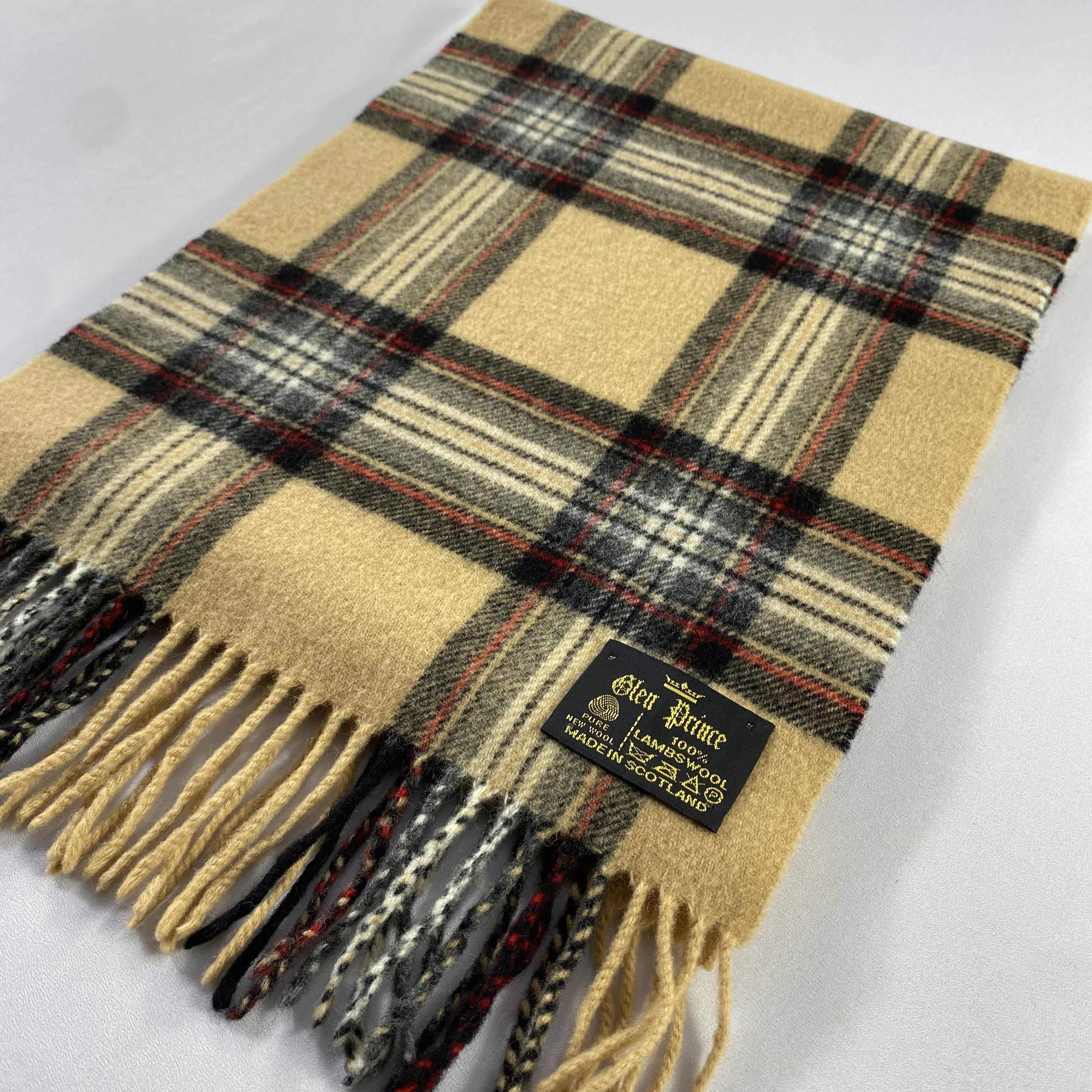 Designer Glen Prince Scarf Neck Wrap Wool Muffler Size ONE SIZE - 3 Thumbnail