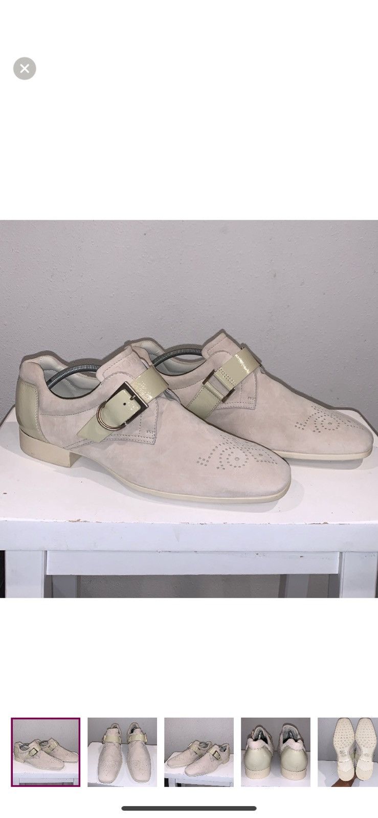 Tod's TODS WESTERN LOAFERS OFFWHITE SIZE 6 Size US 6 / EU 39 - 1 Thumbnail