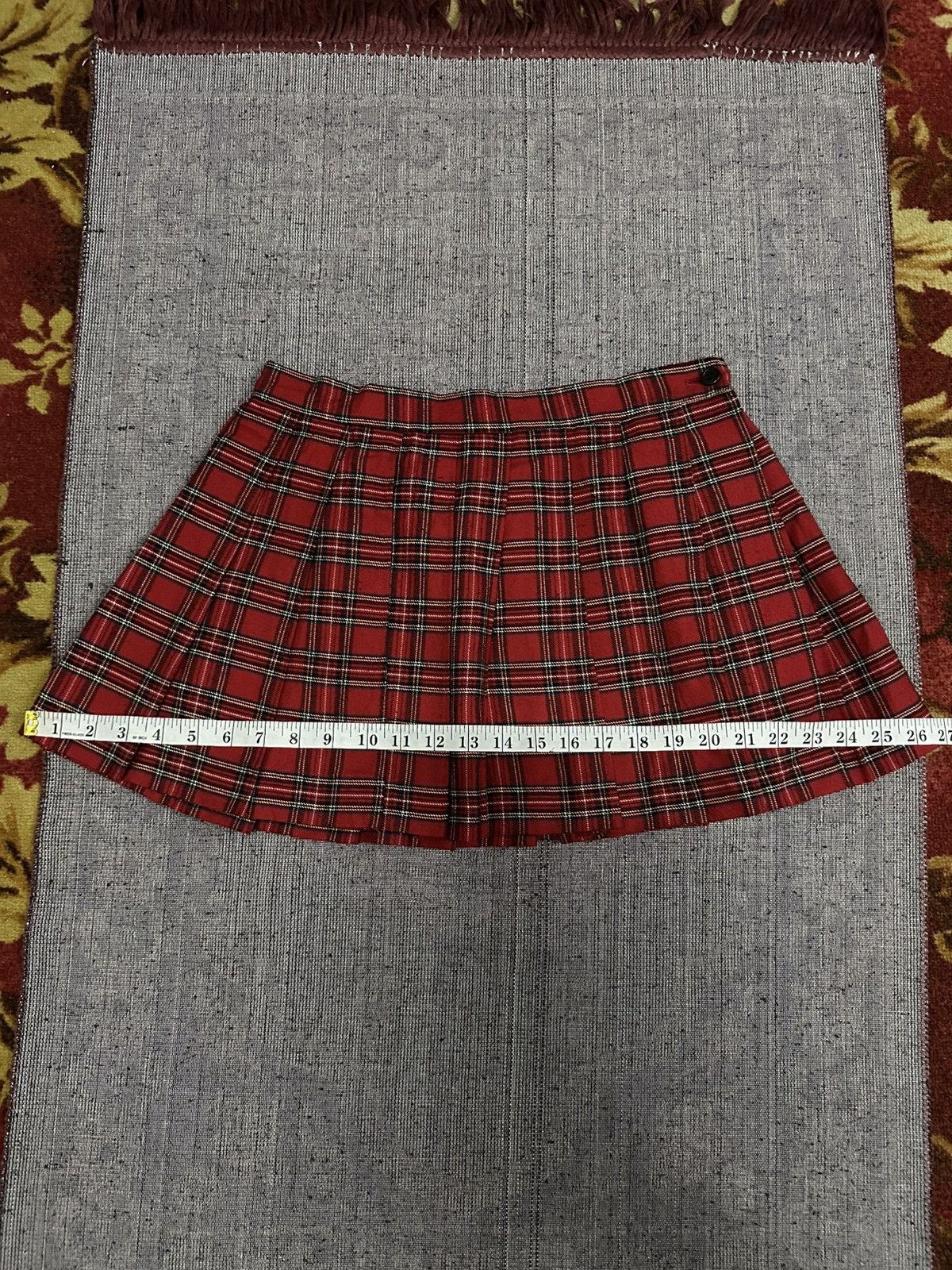 Seditionaries RARE‼️Vintage SEXY DYNAMITE Tartan Plaid Punk Goth Mini Skirt Size 28" / US 6 / IT 42 - 10 Thumbnail