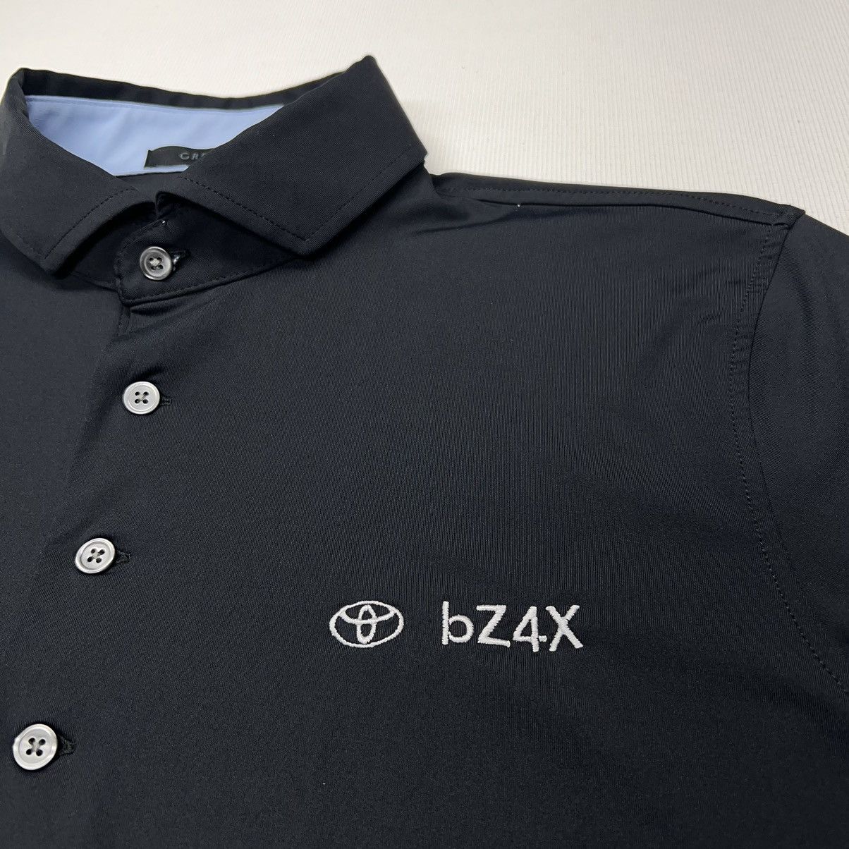 Japanese Brand Greyson Polo Shirt Black Golf Toyota BZ4X Logo Auto Car Size US M / EU 48-50 / 2 - 3 Thumbnail