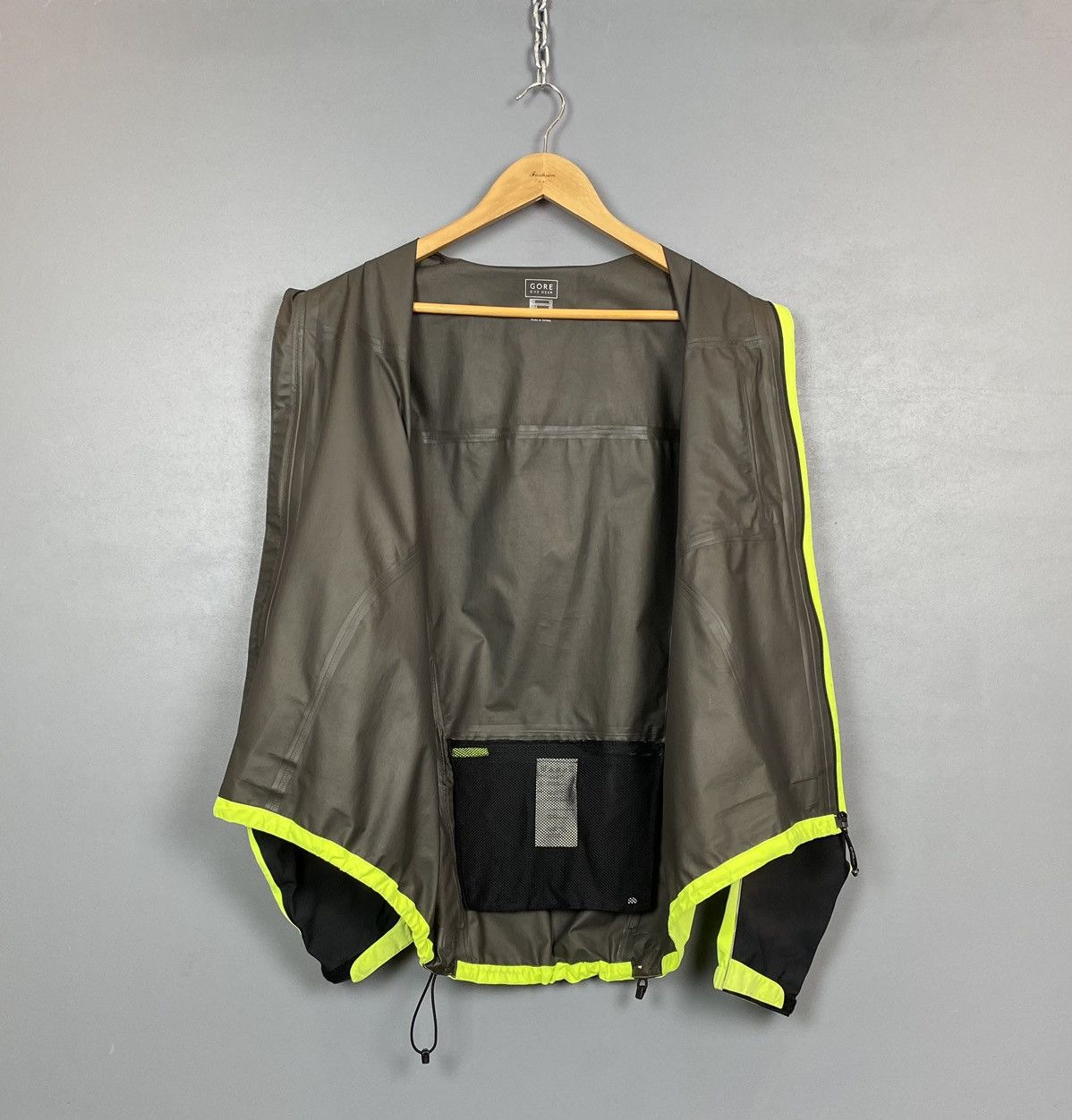 GOREWEAR × Goretex Gore Bike Wear Gore-tex Paclite Shell Men's Jacket Sz Medium Size US M / EU 48-50 / 2 - 12 Thumbnail