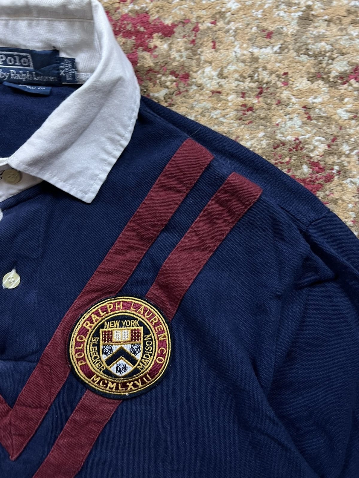 Polo Ralph Lauren × Vintage 🌐90’s POLO RALPH LAUREN Y2K LONGSLEEVE TEE Size US XL / EU 56 / 4 - 2 Thumbnail