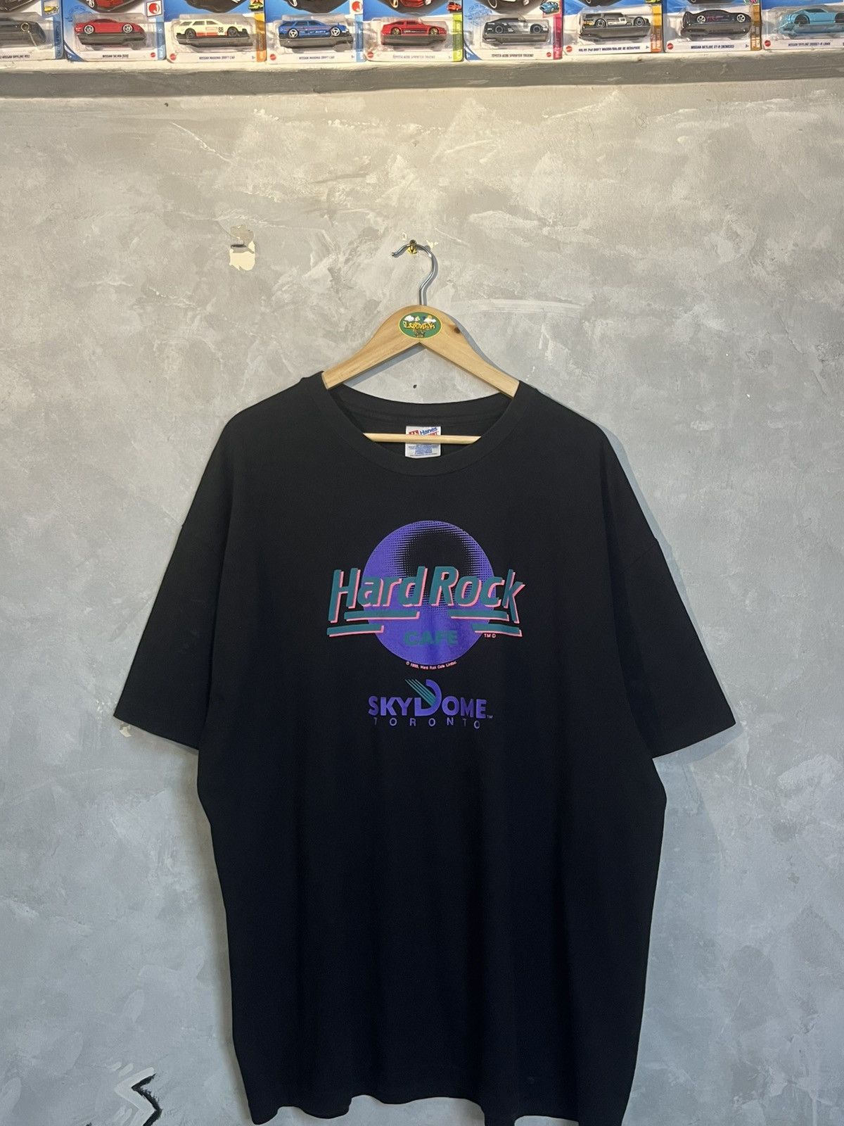 Hard Rock Cafe HardRock Cafe 1989 SkyDome Toronto Hanes Size US XXL / EU 58 / 5 - 1 Thumbnail