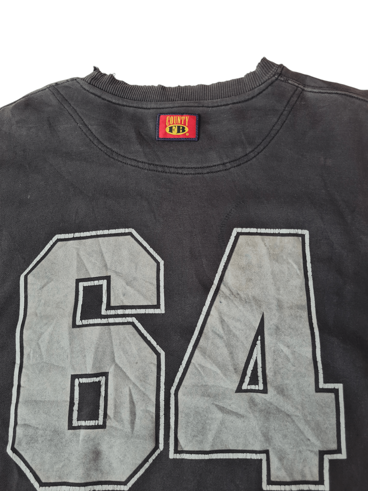 Vintage Vtg 2002 FB County Black Sweatshirt Size US XL / EU 56 / 4 - 7 Thumbnail