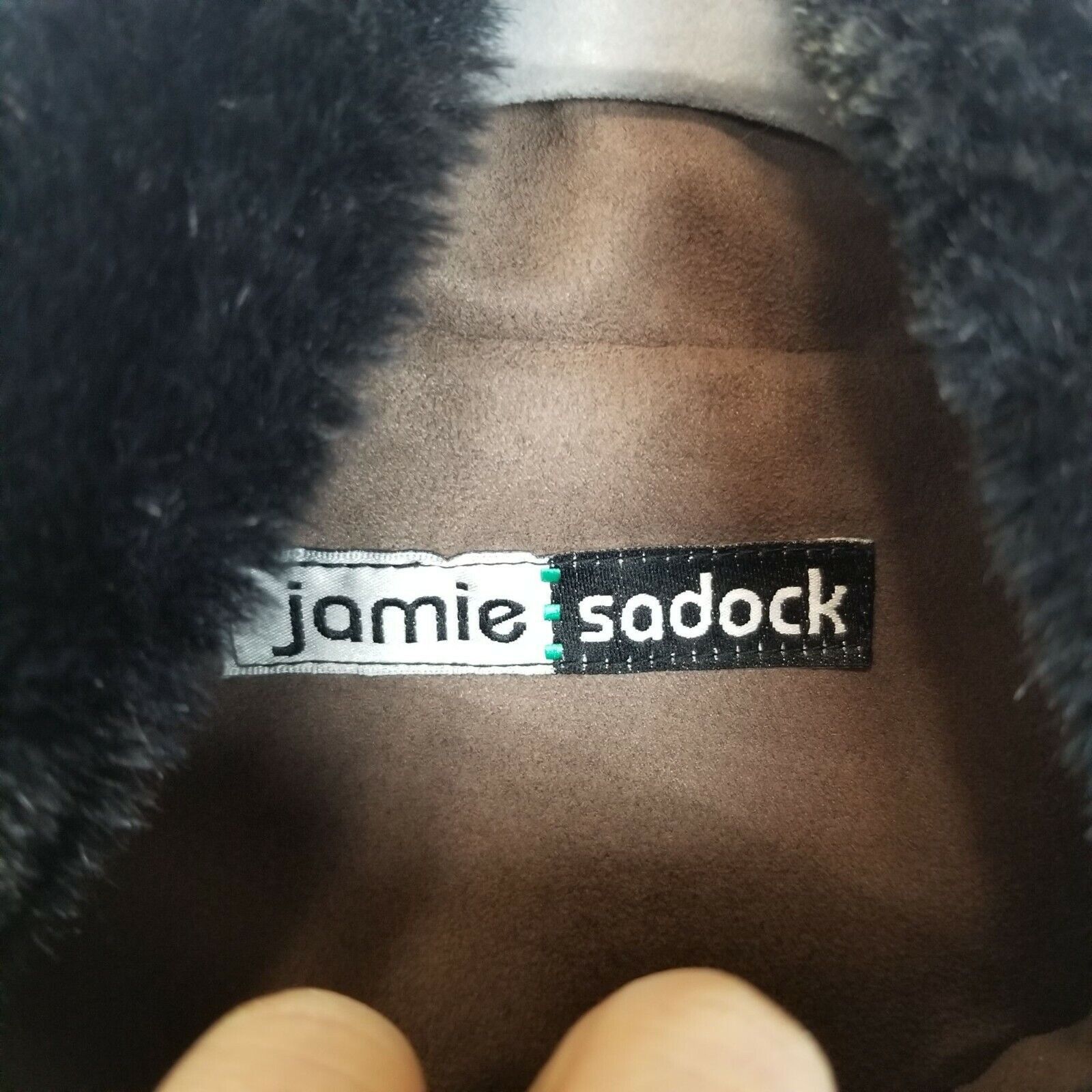 Vintage Jamie Sadock Womens Reversible Full Zip Faux Fur Vest Sz M Size M / US 6-8 / IT 42-44 - 5 Thumbnail